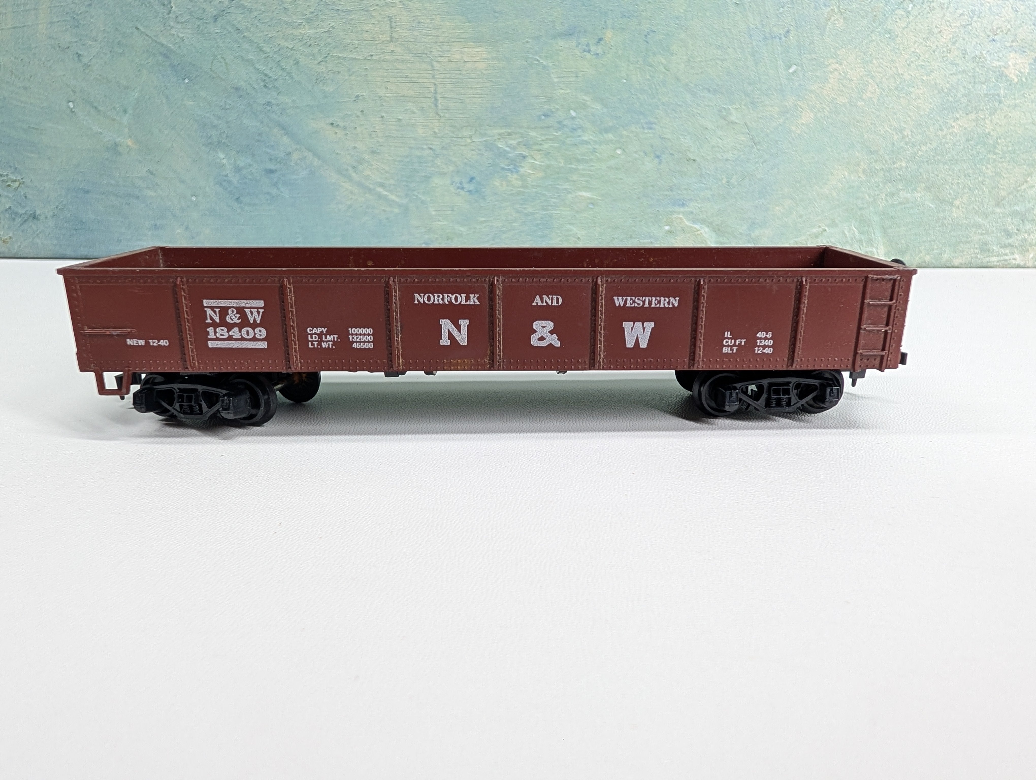 USED ROCO HO Scale 40' Gondola Norfolk & Western N&W #18409