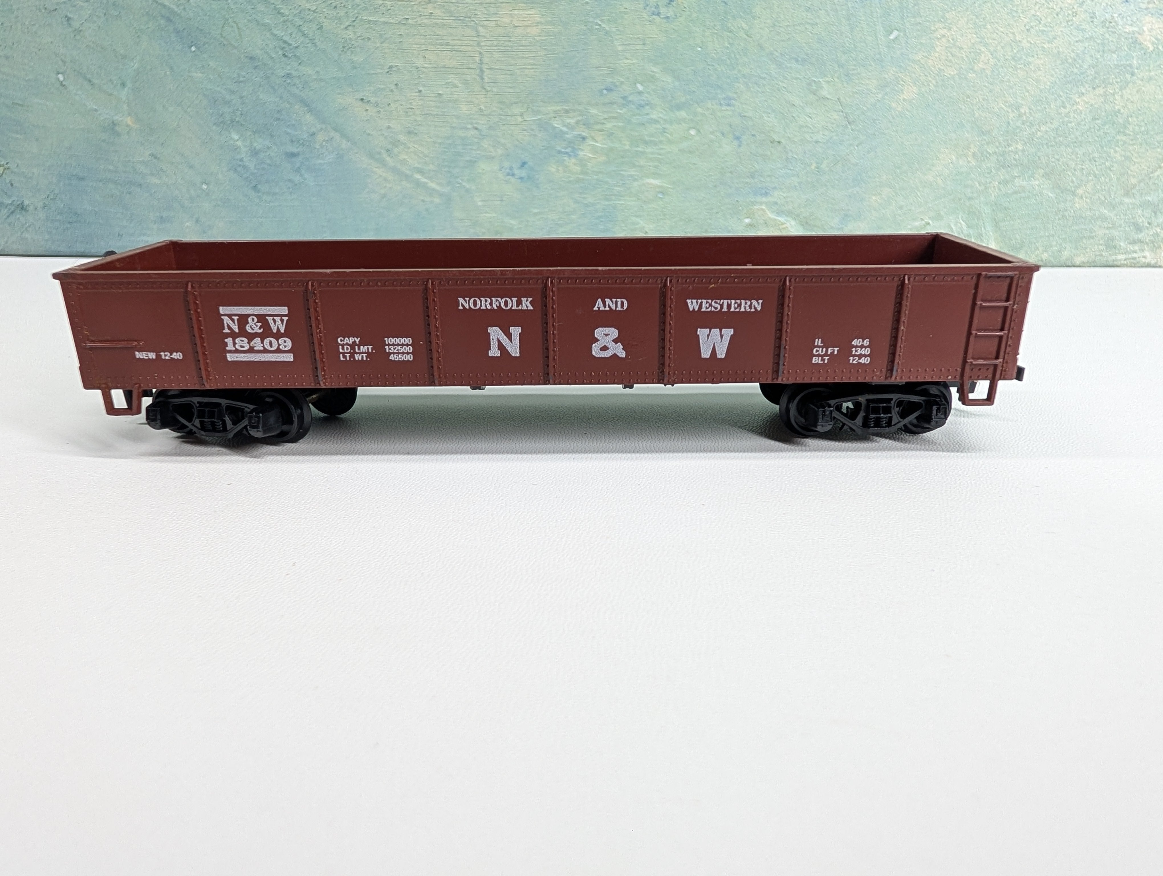 USED ROCO HO Scale 40' Gondola Norfolk & Western N&W #18409