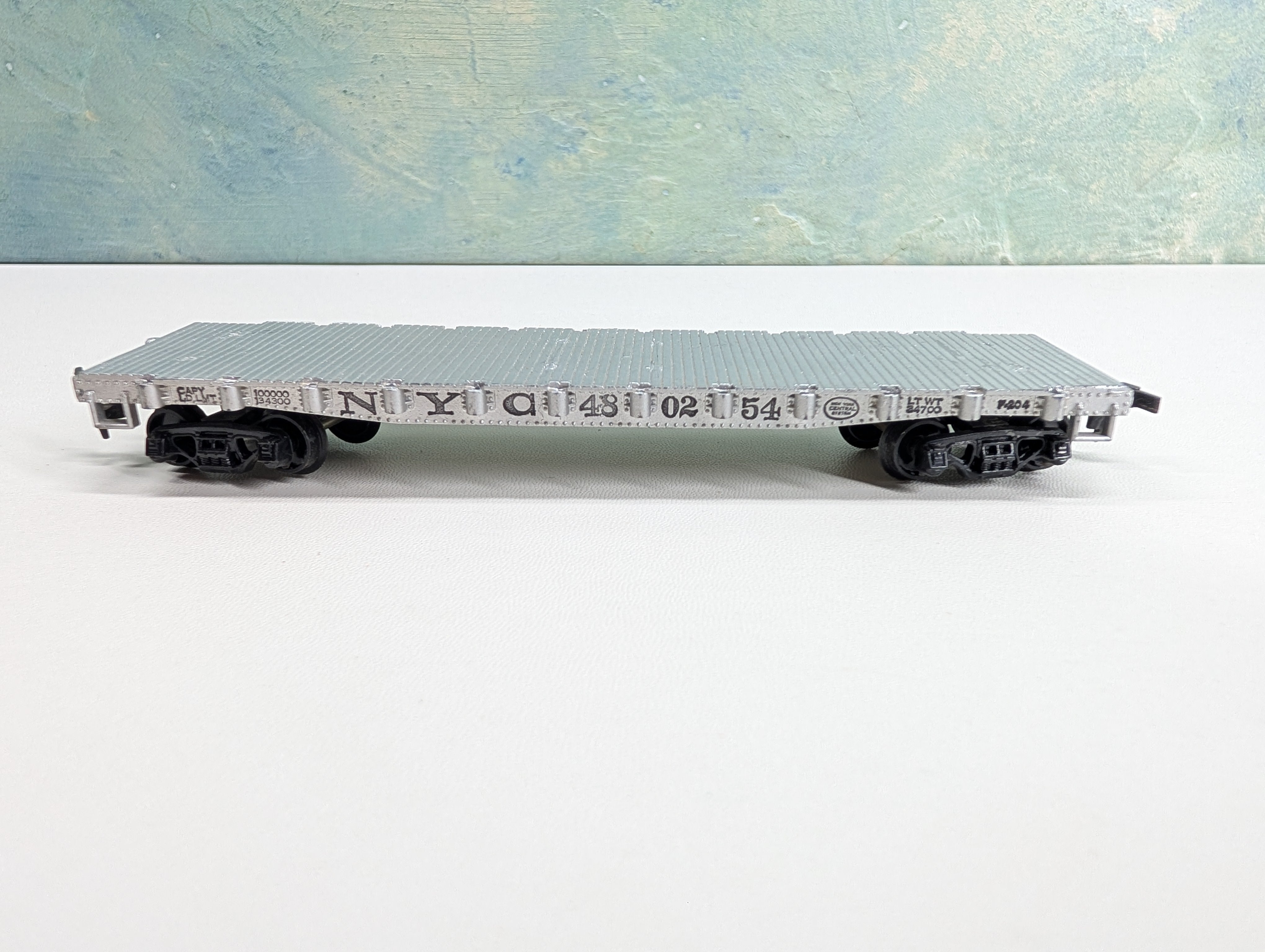 USED Life-Like HO Scale 40' Flat Car New York Central NYC #480254
