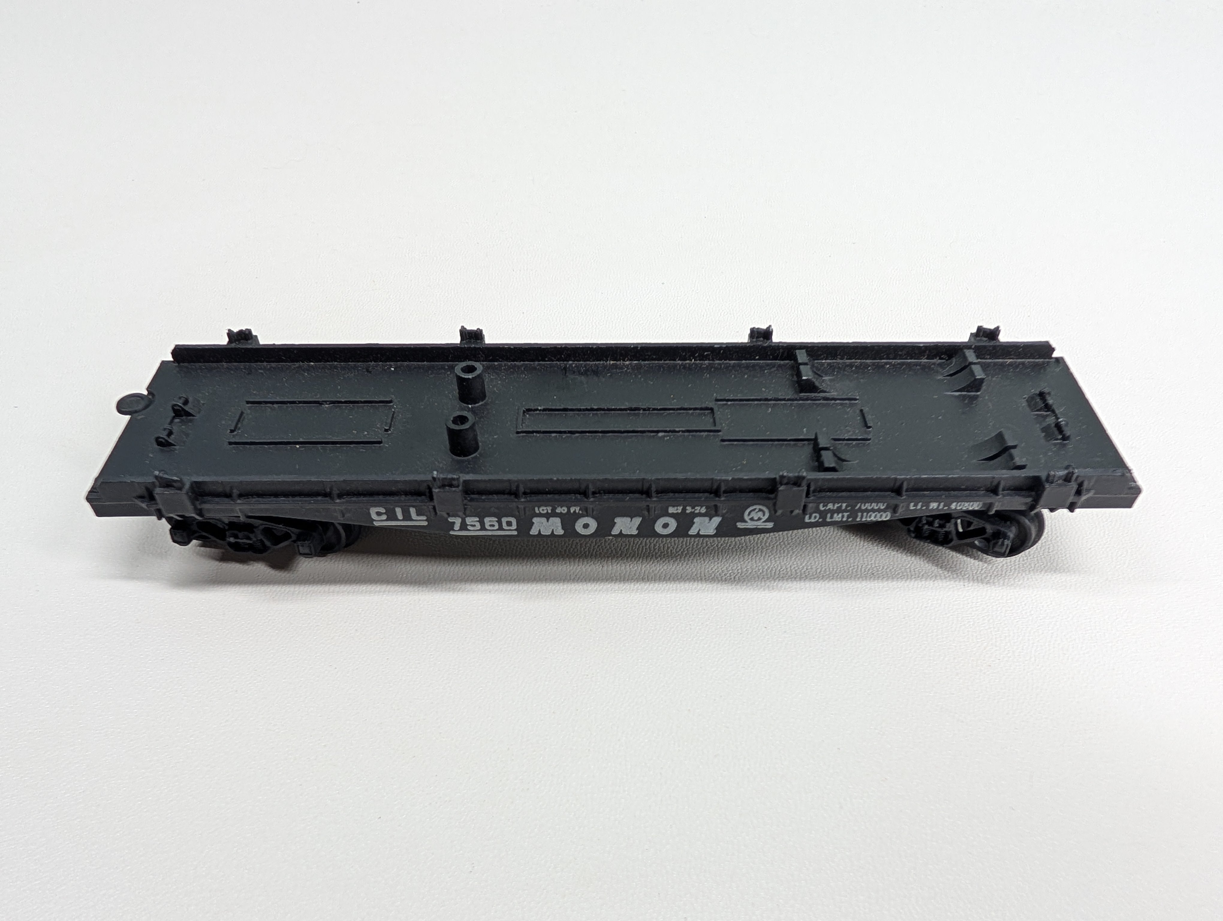 USED PENN LINE HO Scale 40' Trailer Flat Car Monon CIL #7560