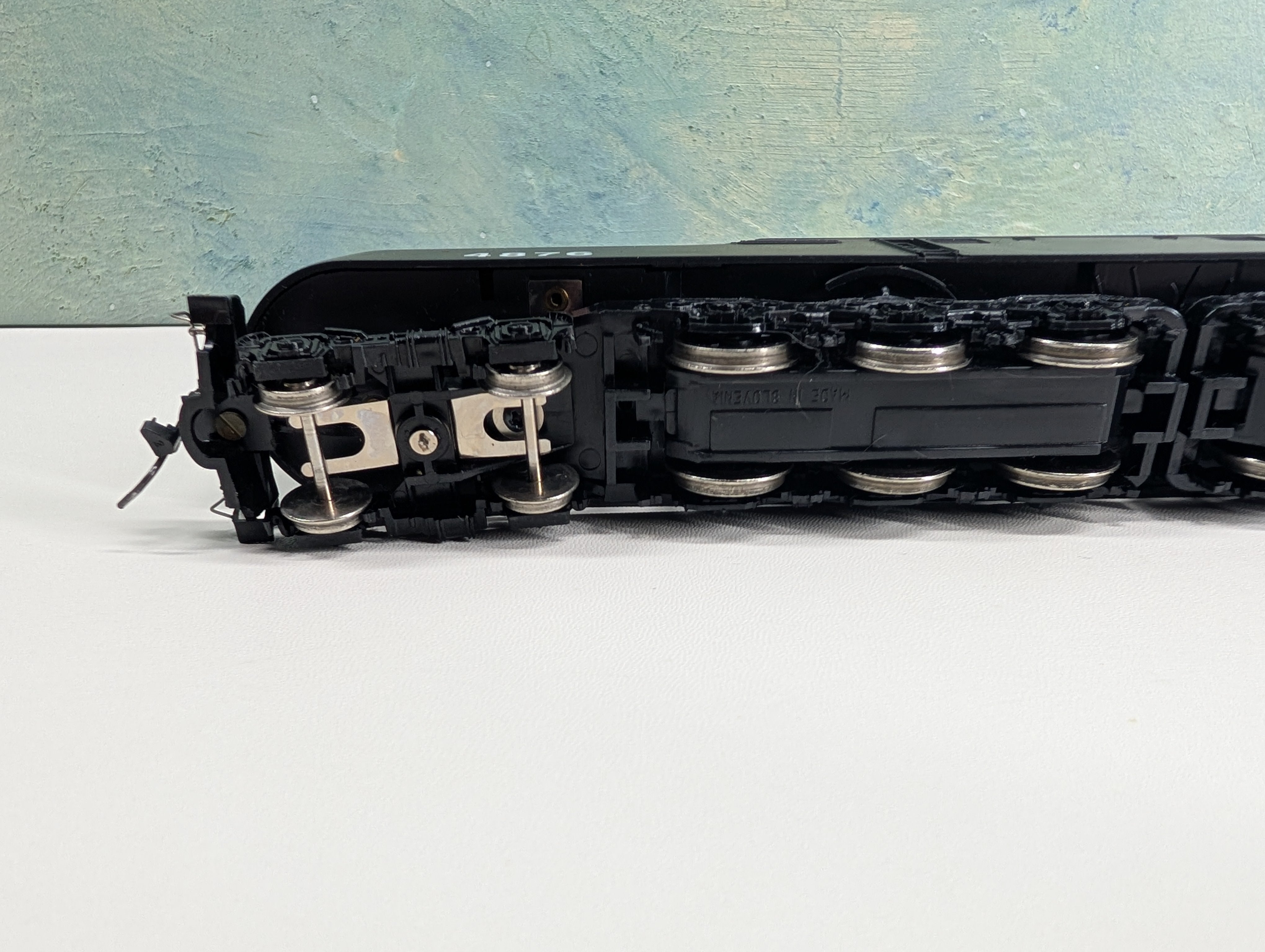 USED IHC HO Scale GG-1 Electric Locomotive, Ugly Duckling NJ Dept of Transportation NJT #4876 Runs Great DC