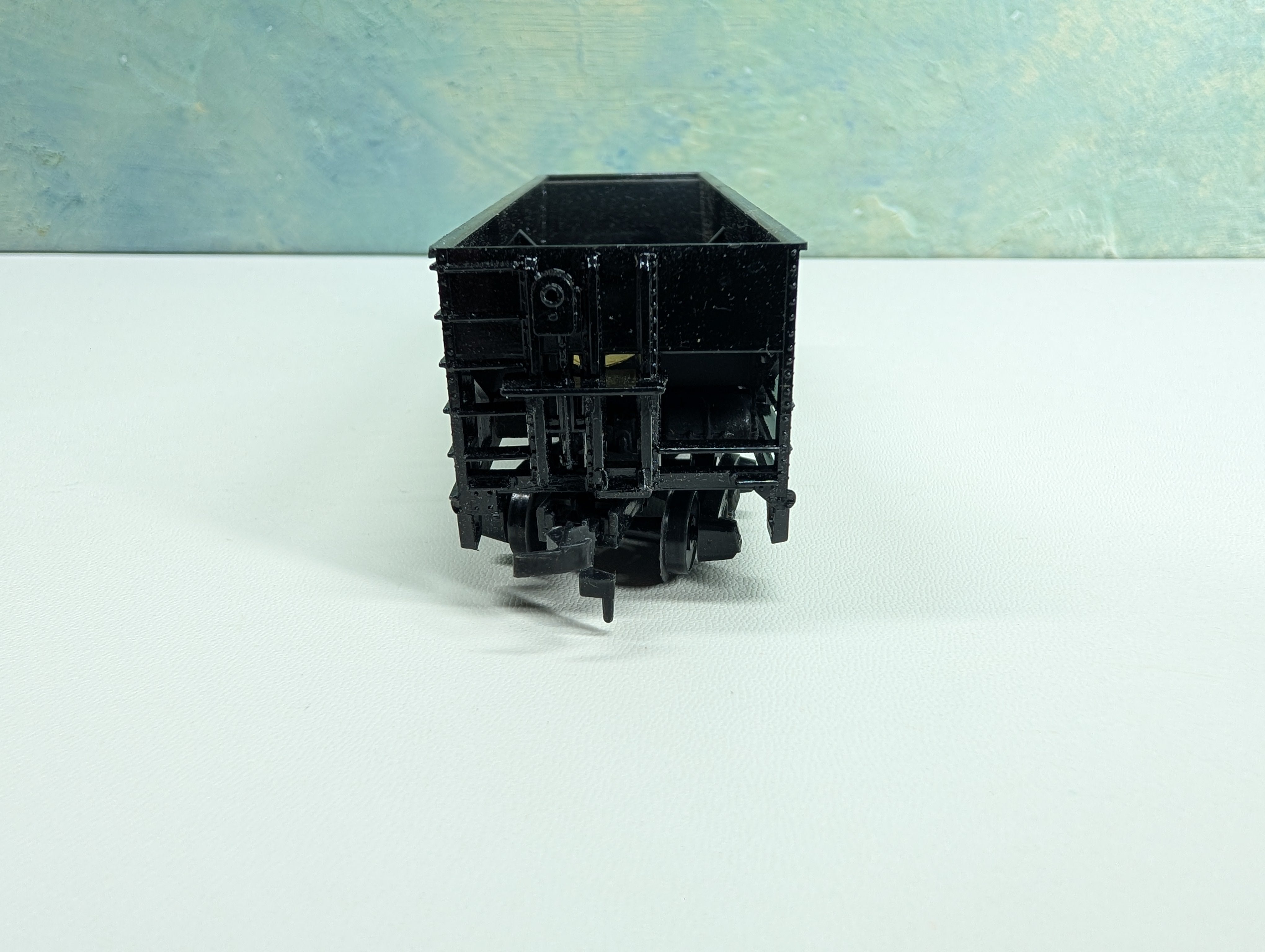 USED Tyco HO Scale Operating Hopper Detroit, Toledo & Ironton DT&I