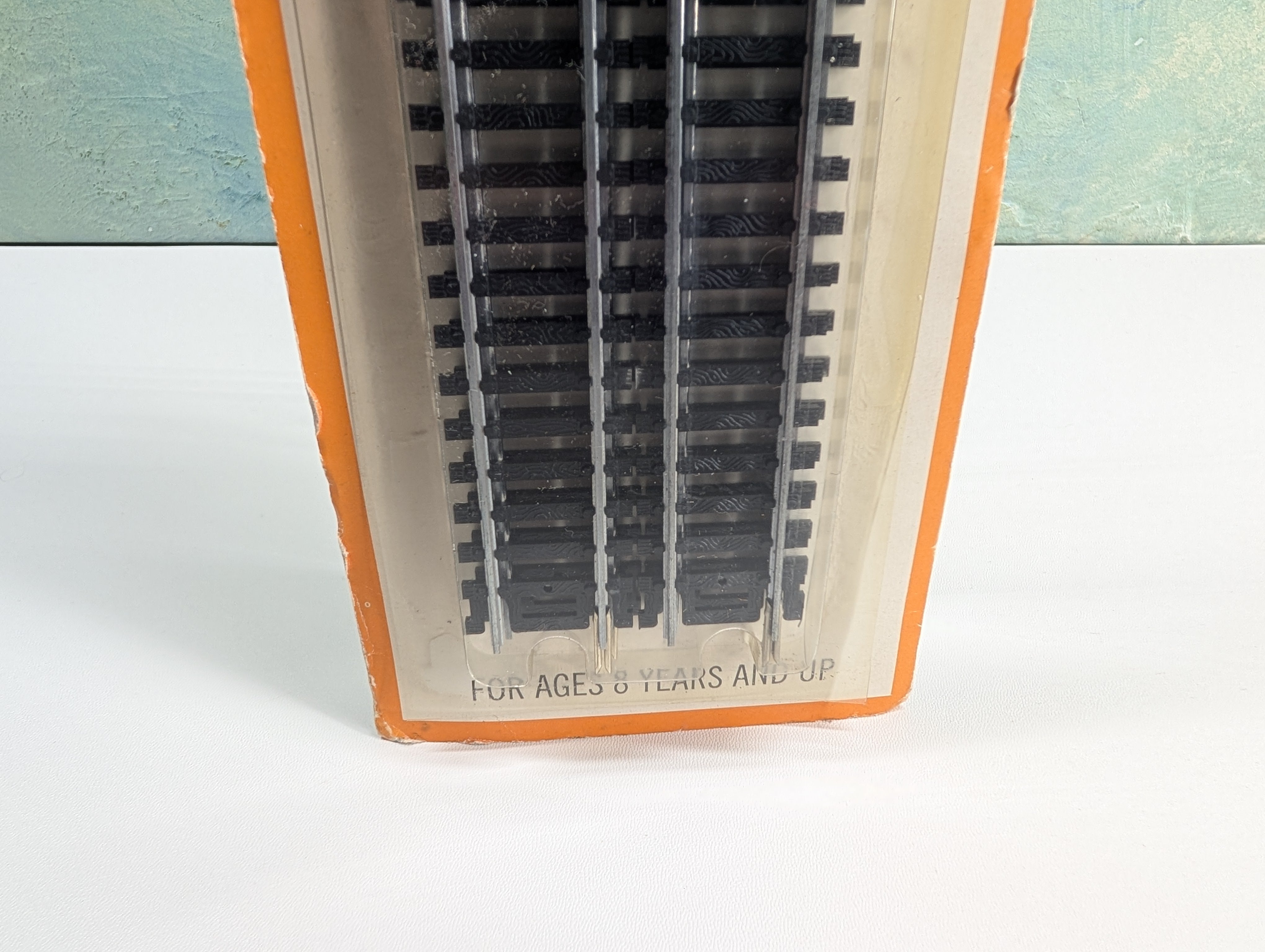 Tyco 417 HO Scale 9" Straight Tru-Steel Code 100 Track (4 pcs)