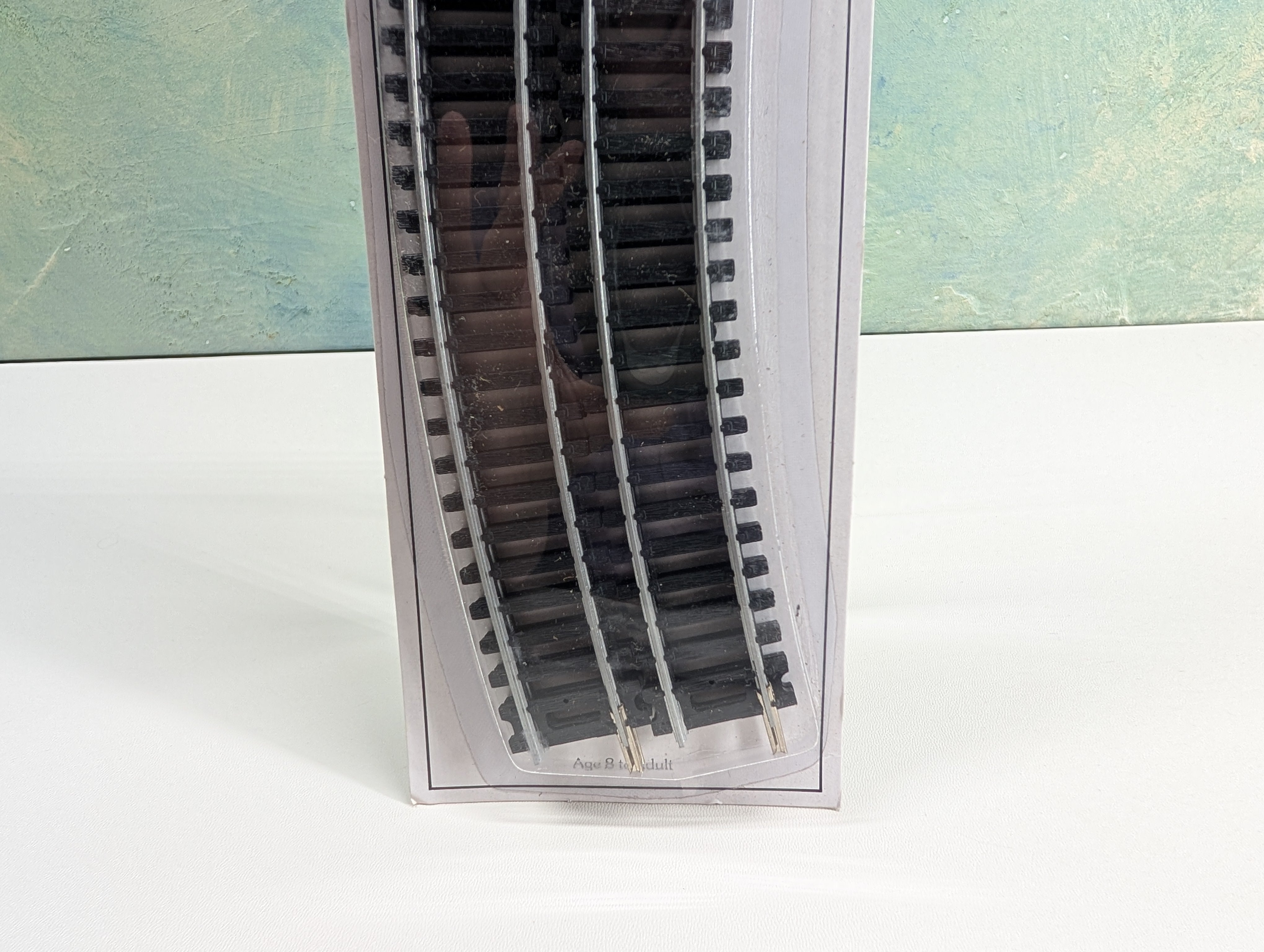 Bachmann 44102 HO Scale 18" Radius Curve Nickel Silver Code 100 Track (4 pcs)