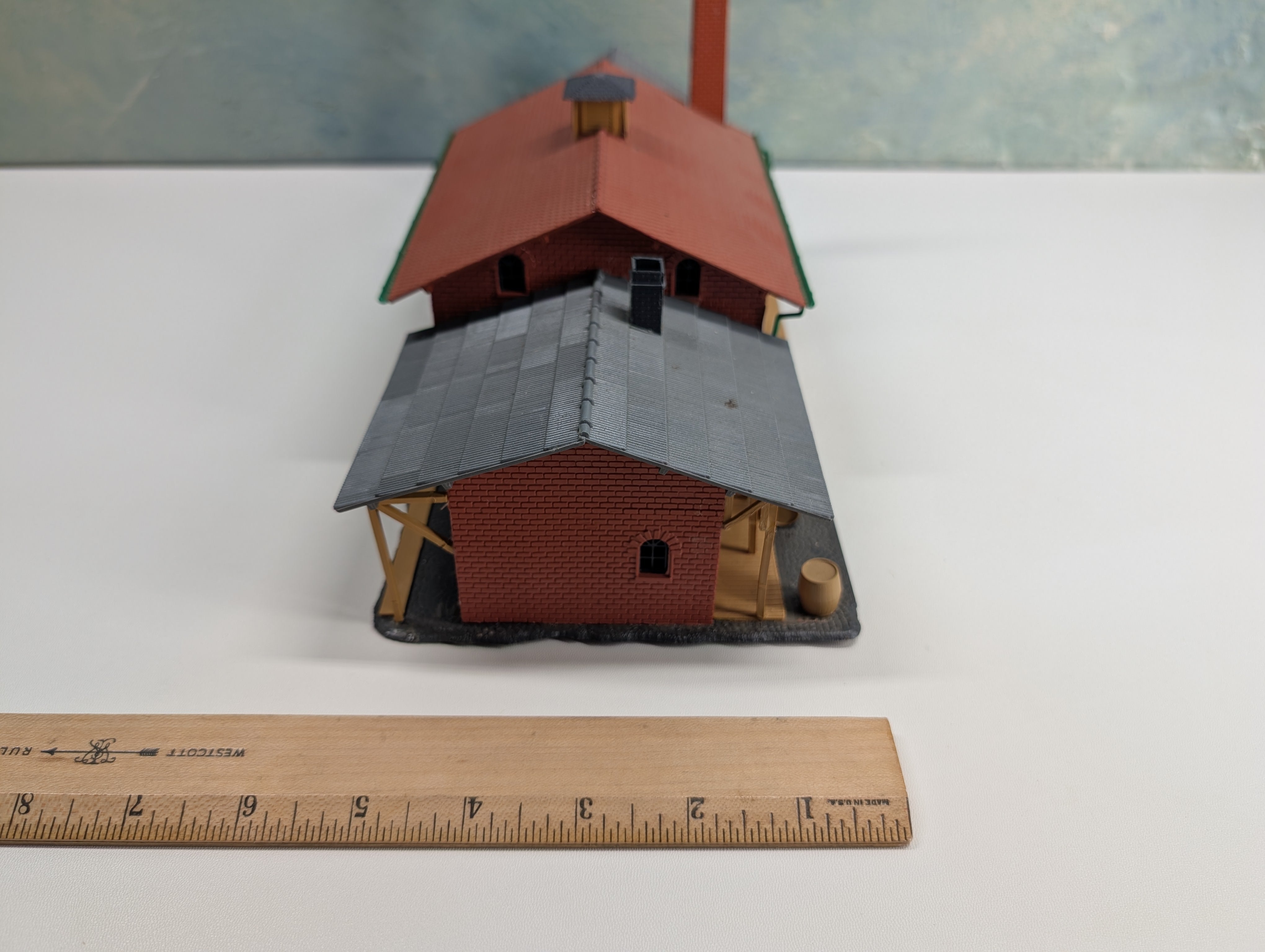 USED Tyco HO Scale F&M Schaefer Brewery 1842