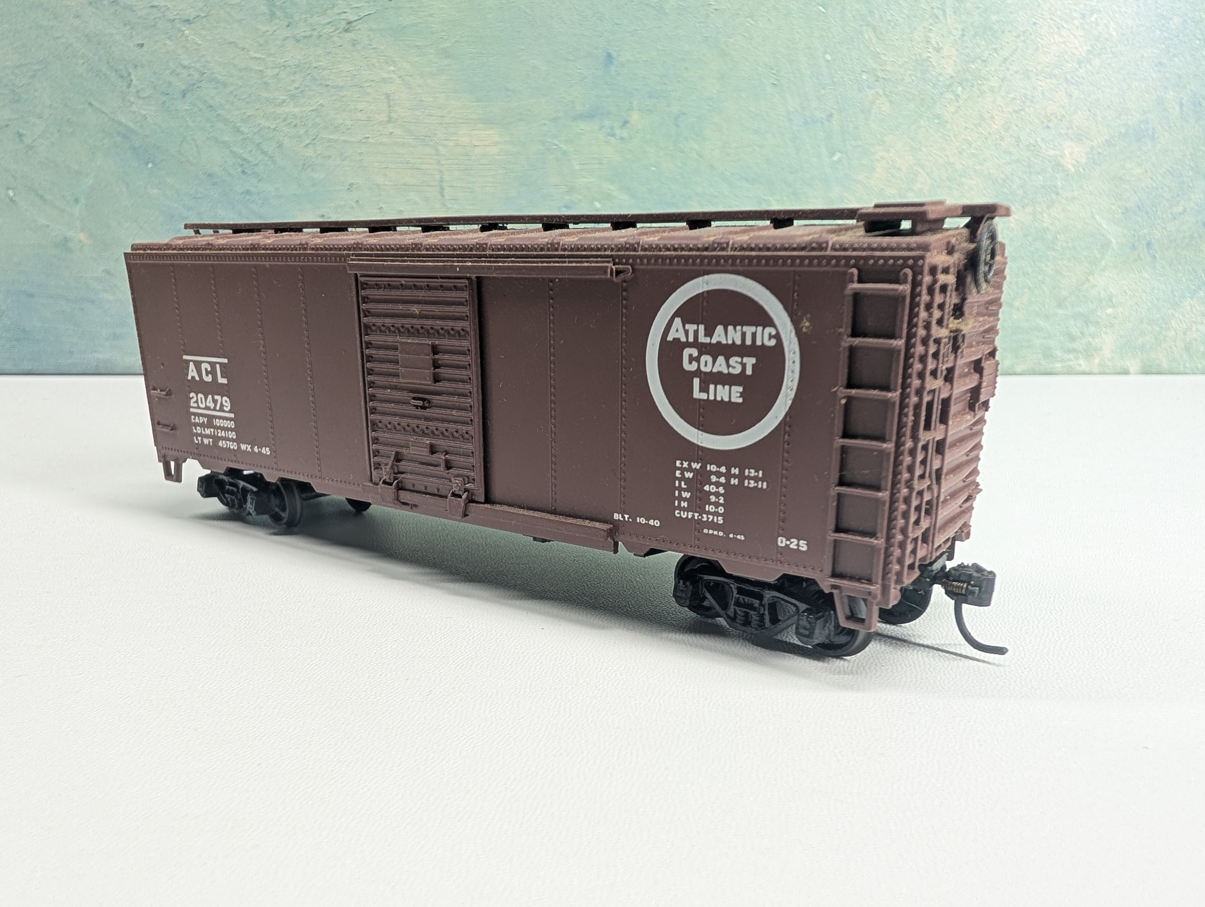 USED Athearn HO Scale 40' Box Car Atlantic Coast Line ACL #20479
