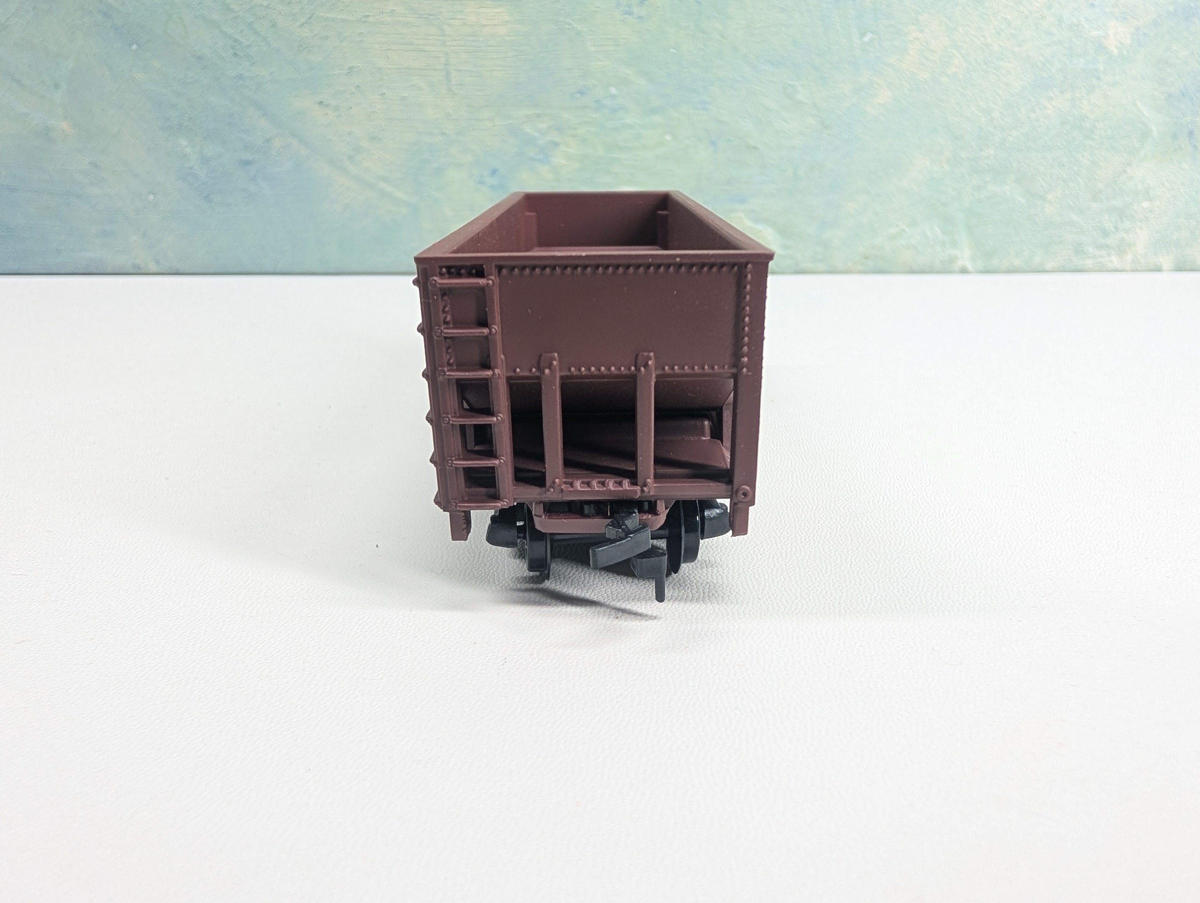 USED Model Power HO Scale 36' 2 Bay Hopper Canadian National CN #117575