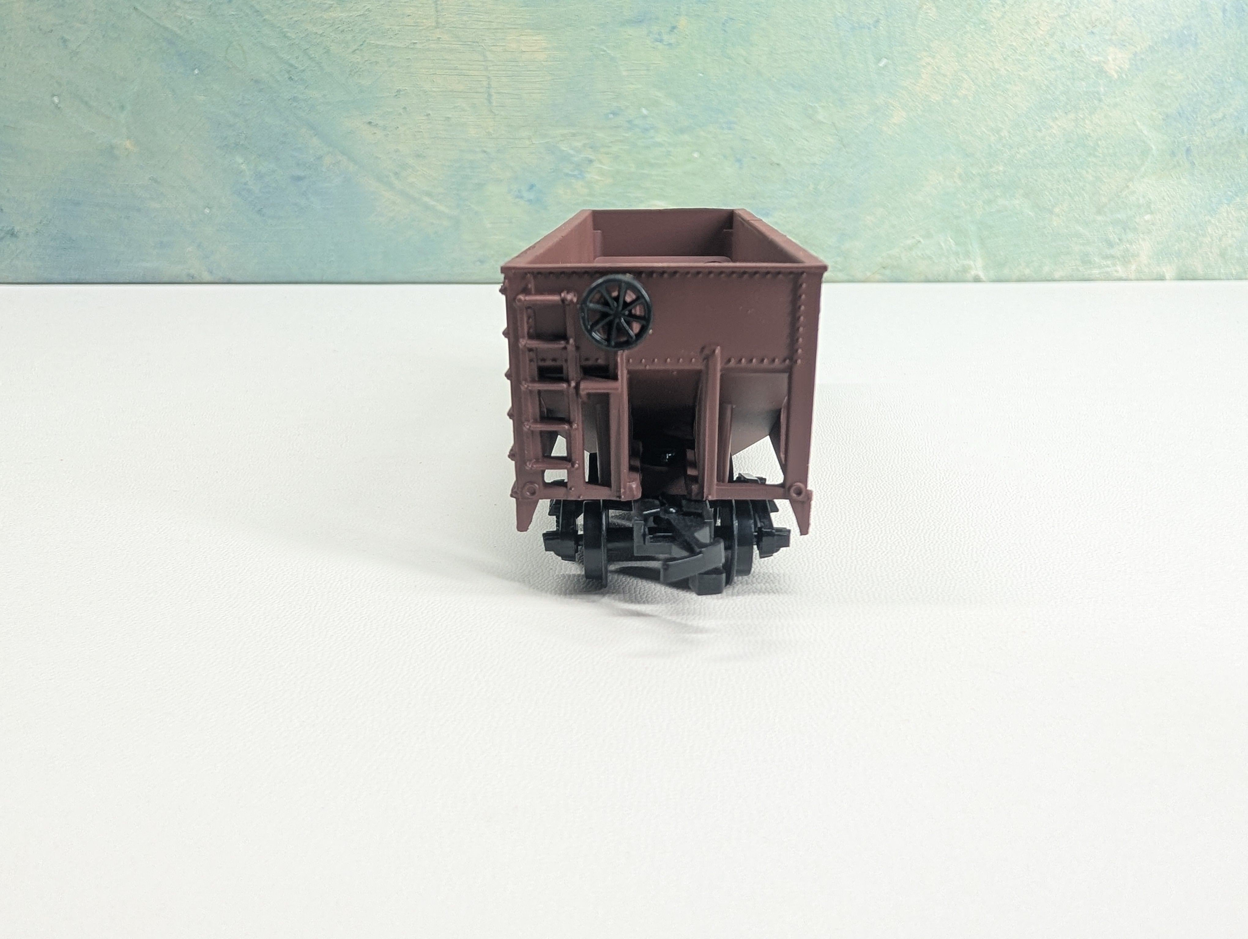 USED Life-Like 21908 HO Scale 2 Bay Hopper Georgia Railroad GA #21395