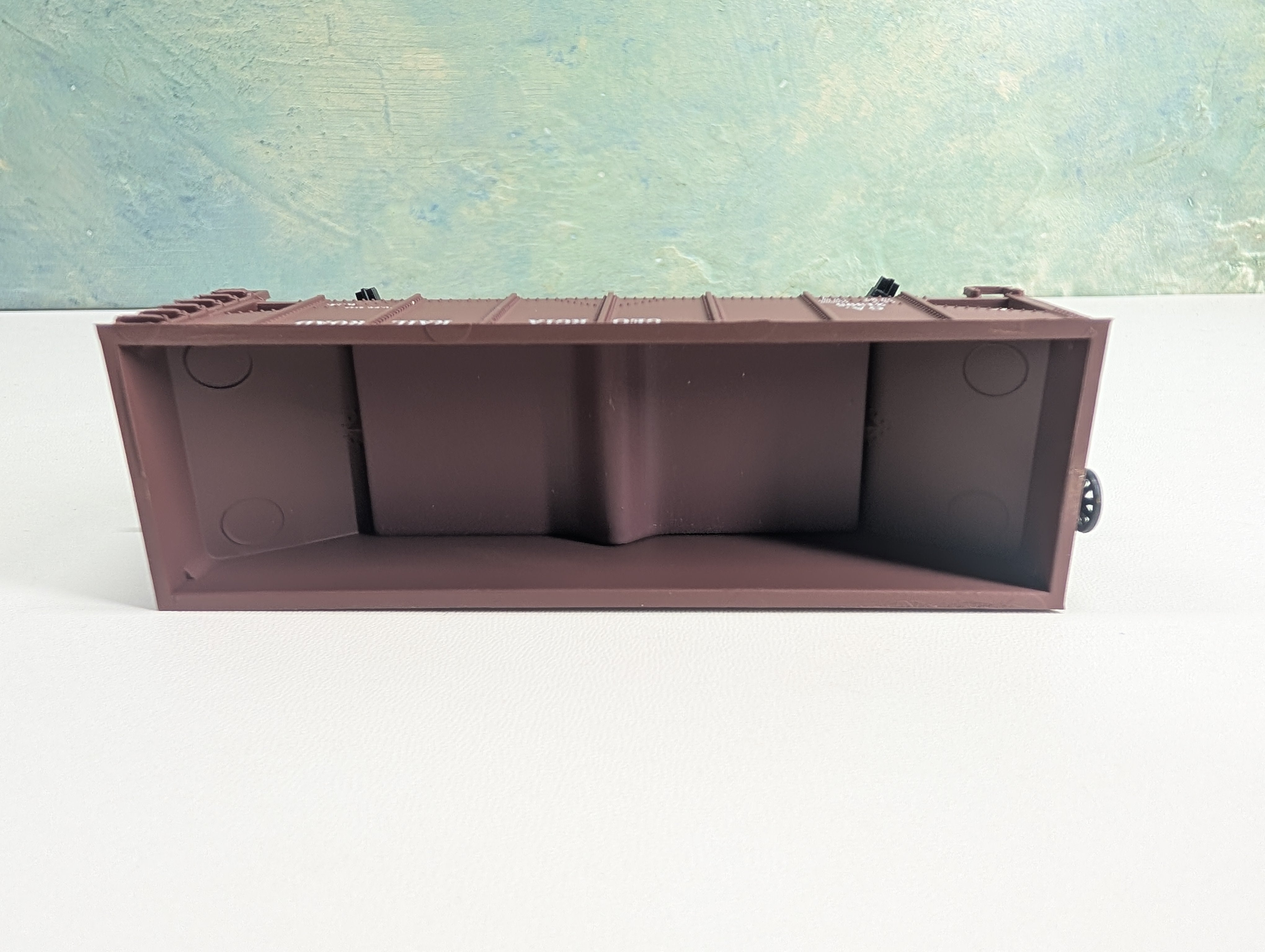 USED Life-Like 21908 HO Scale 2 Bay Hopper Georgia Railroad GA #21395