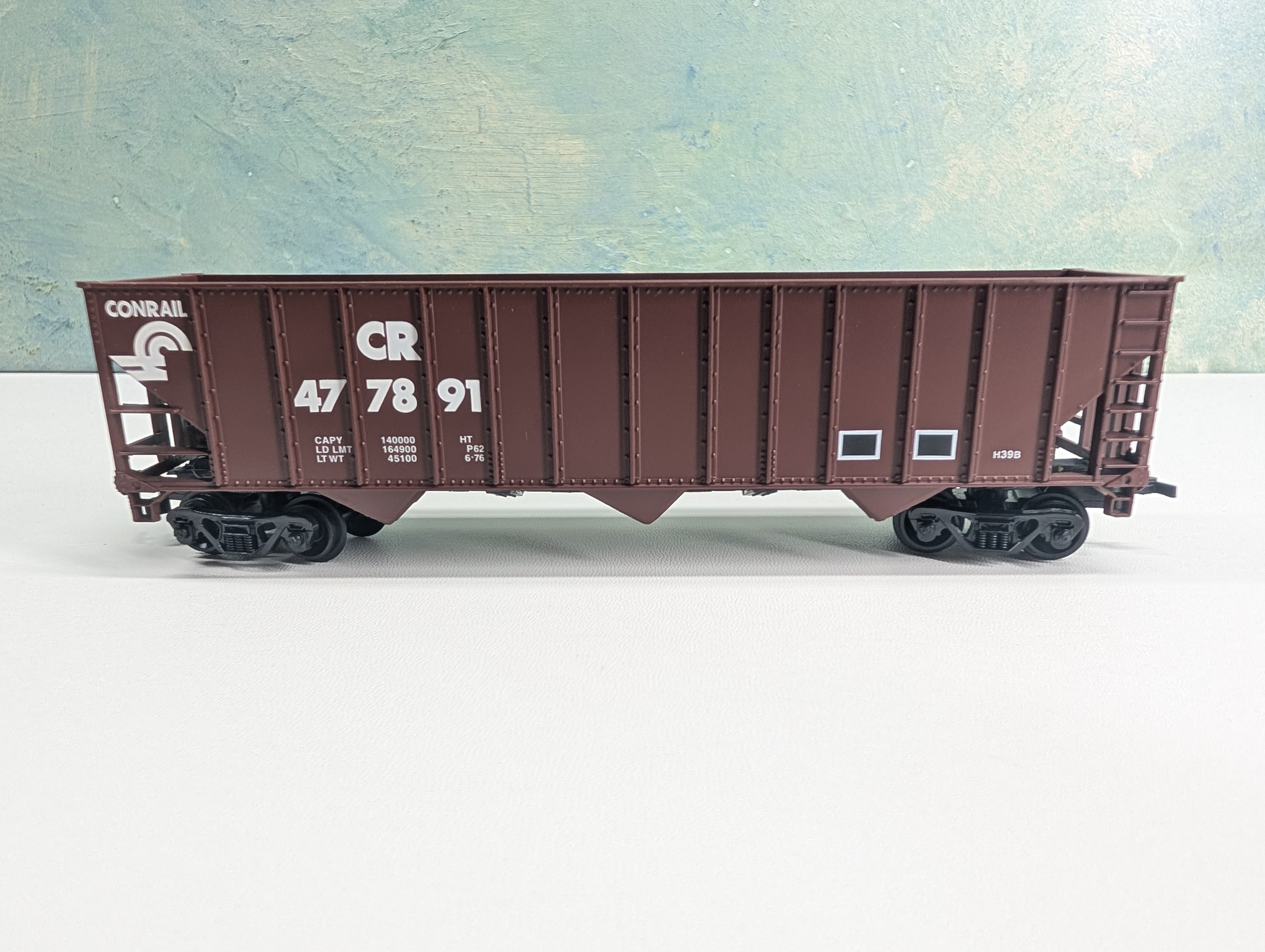 USED Life-Like 8494 HO Scale 100 Ton Hopper Conrail CR #477891