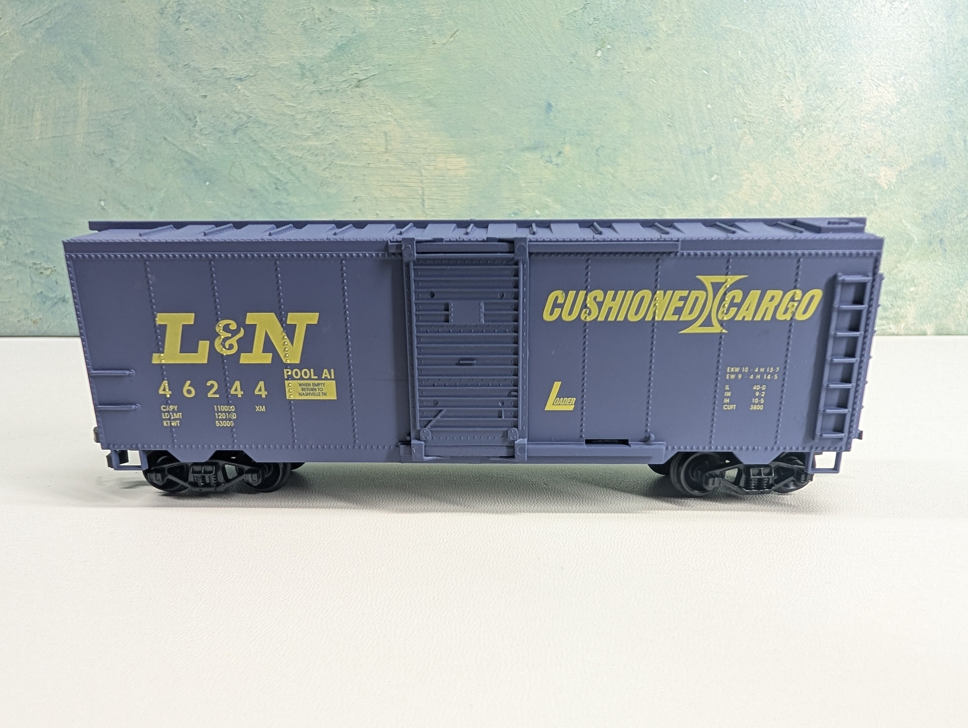 USED Life-Like HO Scale 40' Box Car Louisville & Nashville L&N #46244