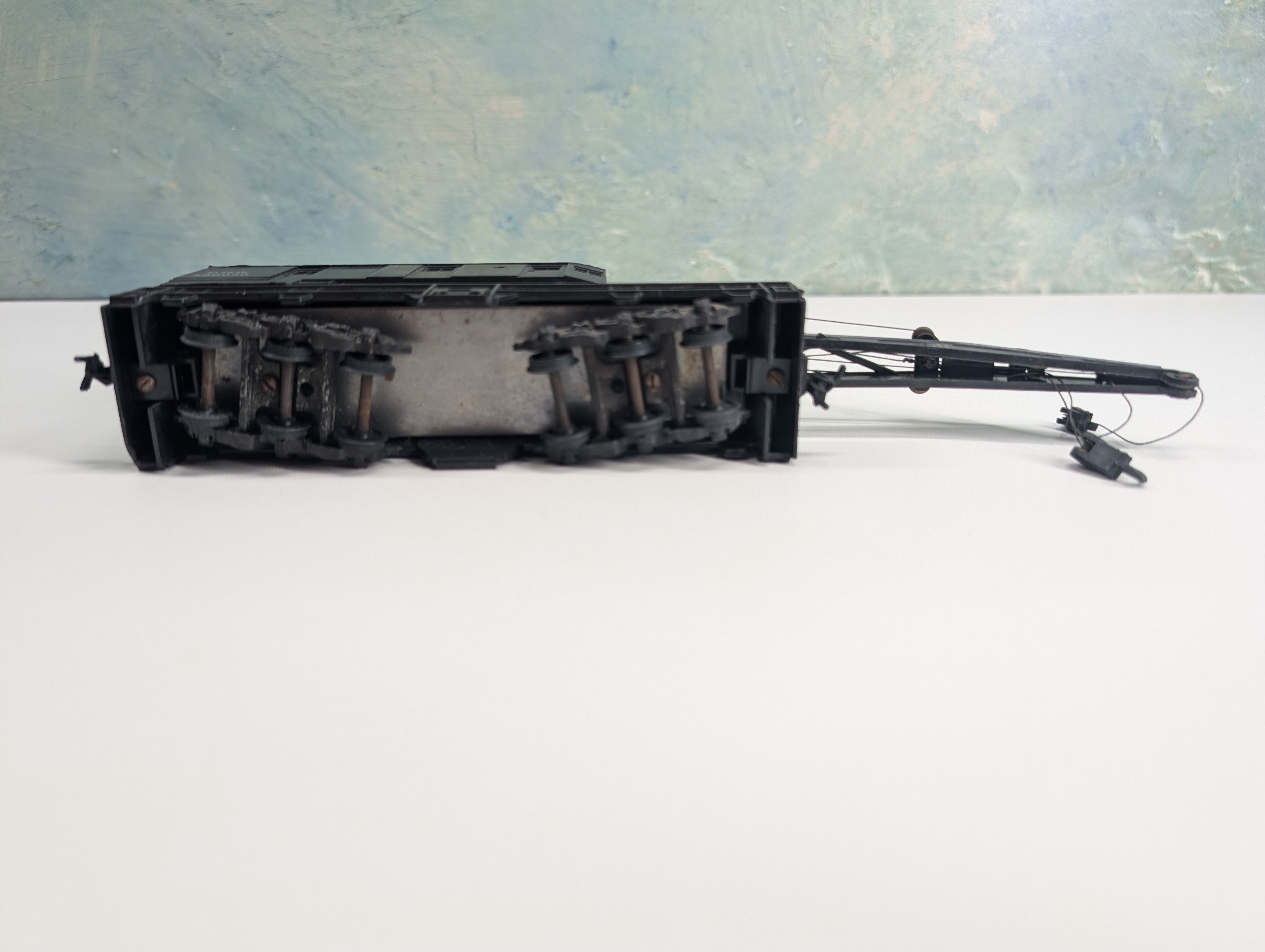 USED Athearn HO Scale 200 Ton Wrecking Crane Pennsylvania PRR #490900