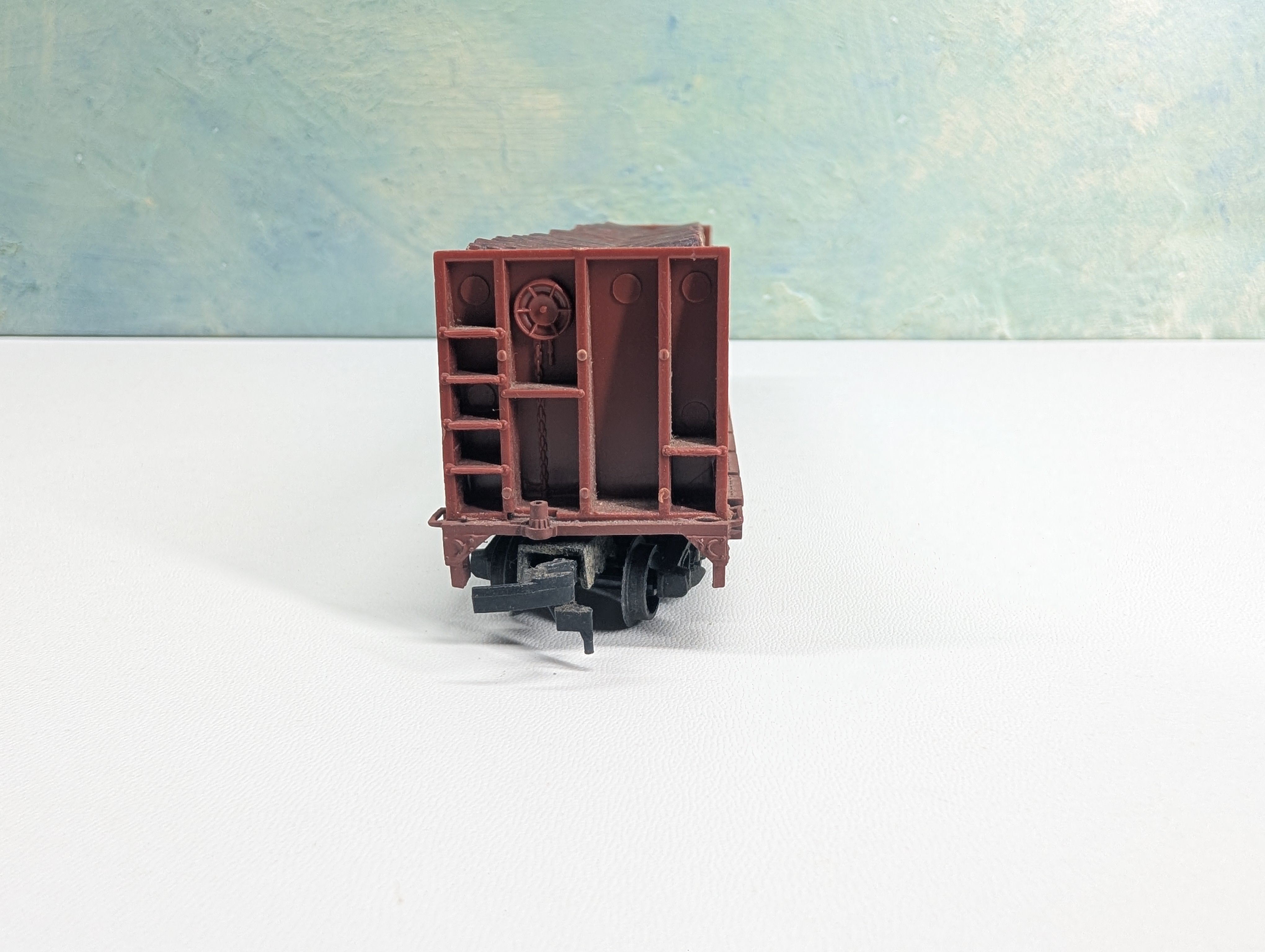USED REVELL HO Scale 54' Bulkhead Flat Car w/ Pulpwood Load Atlantic Coast Line ACL #4150