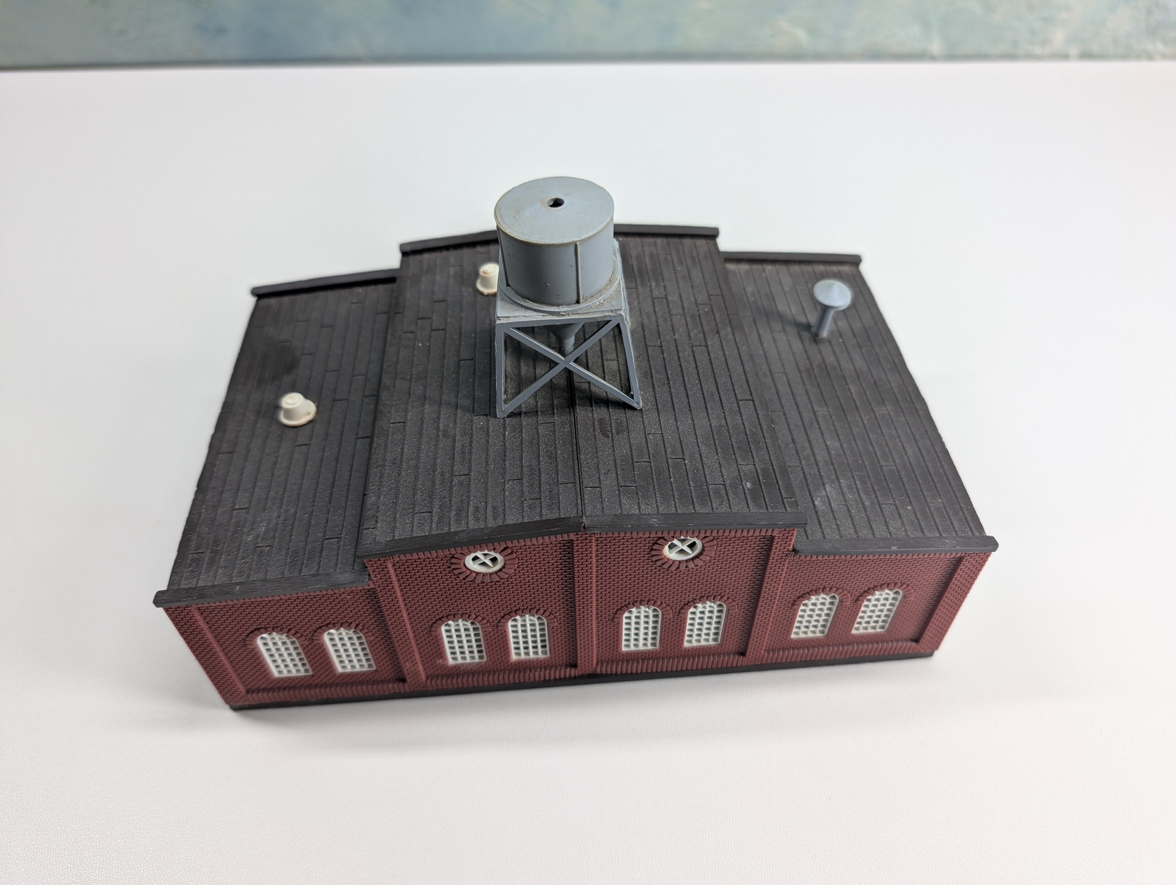 USED HO Scale Small Brick Industry Building
