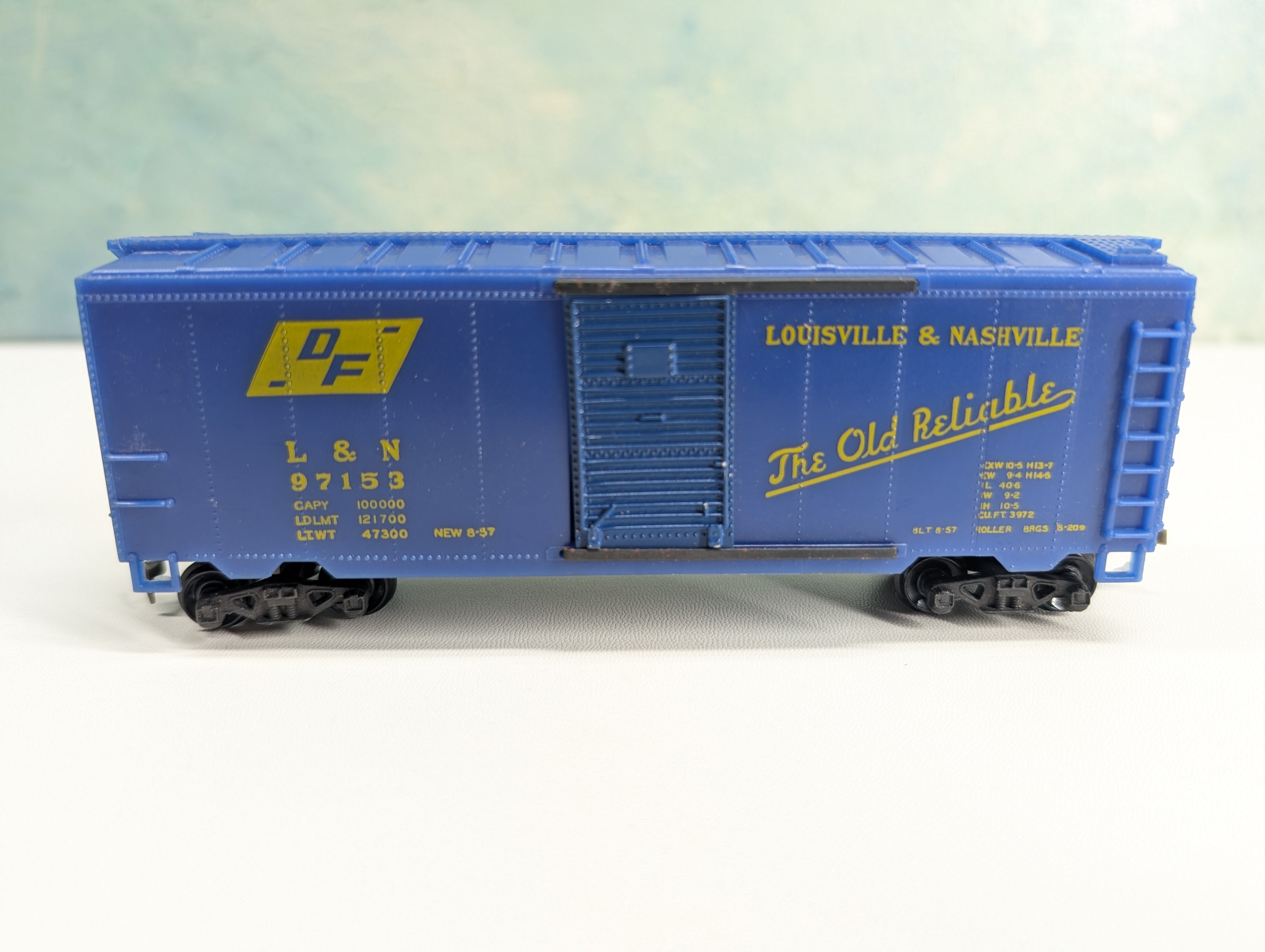 USED Varney HO Scale 40' Box Car Louisville & Nashville L&N #97153