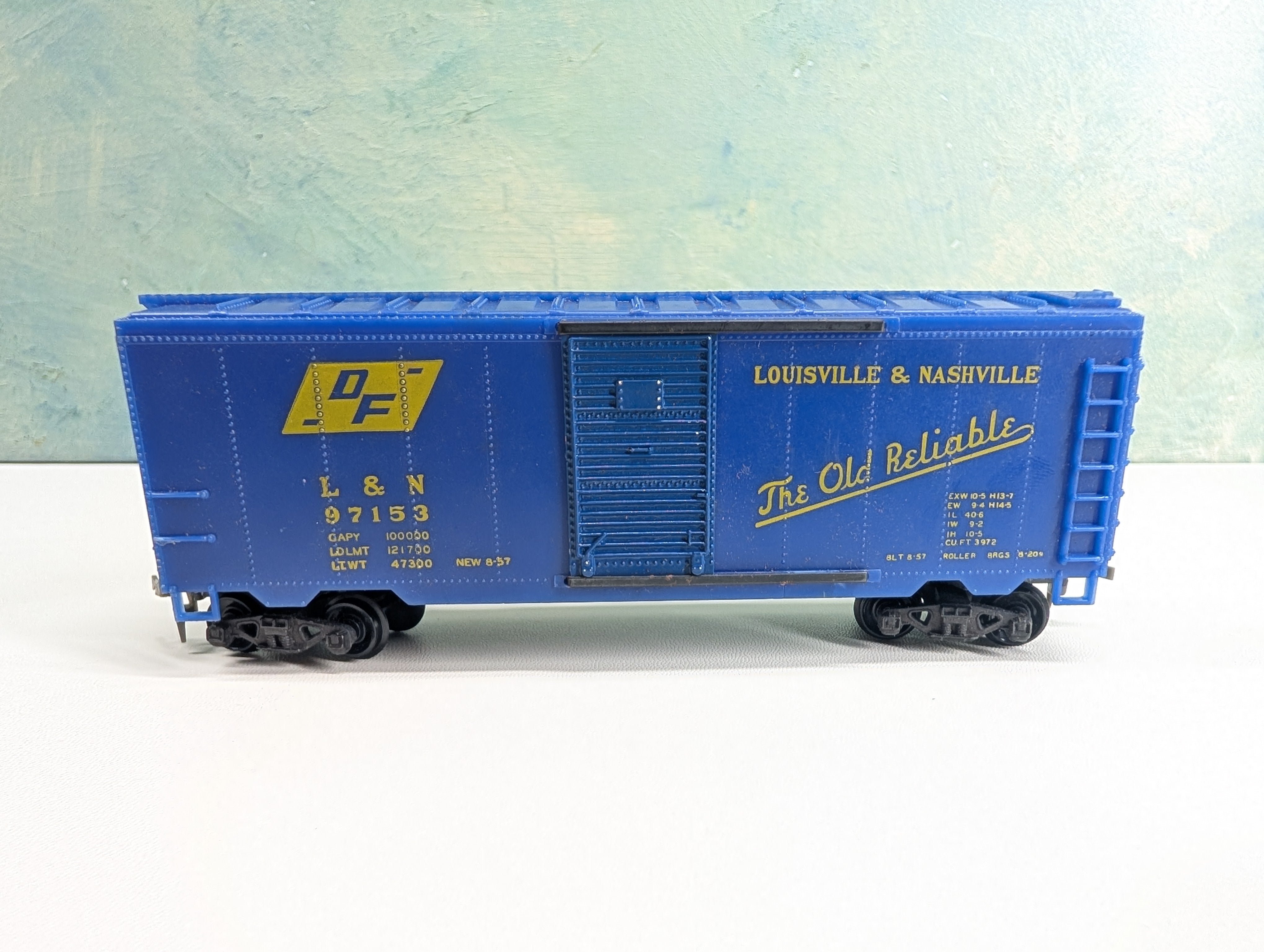 USED Varney HO Scale 40' Box Car Louisville & Nashville L&N #97153