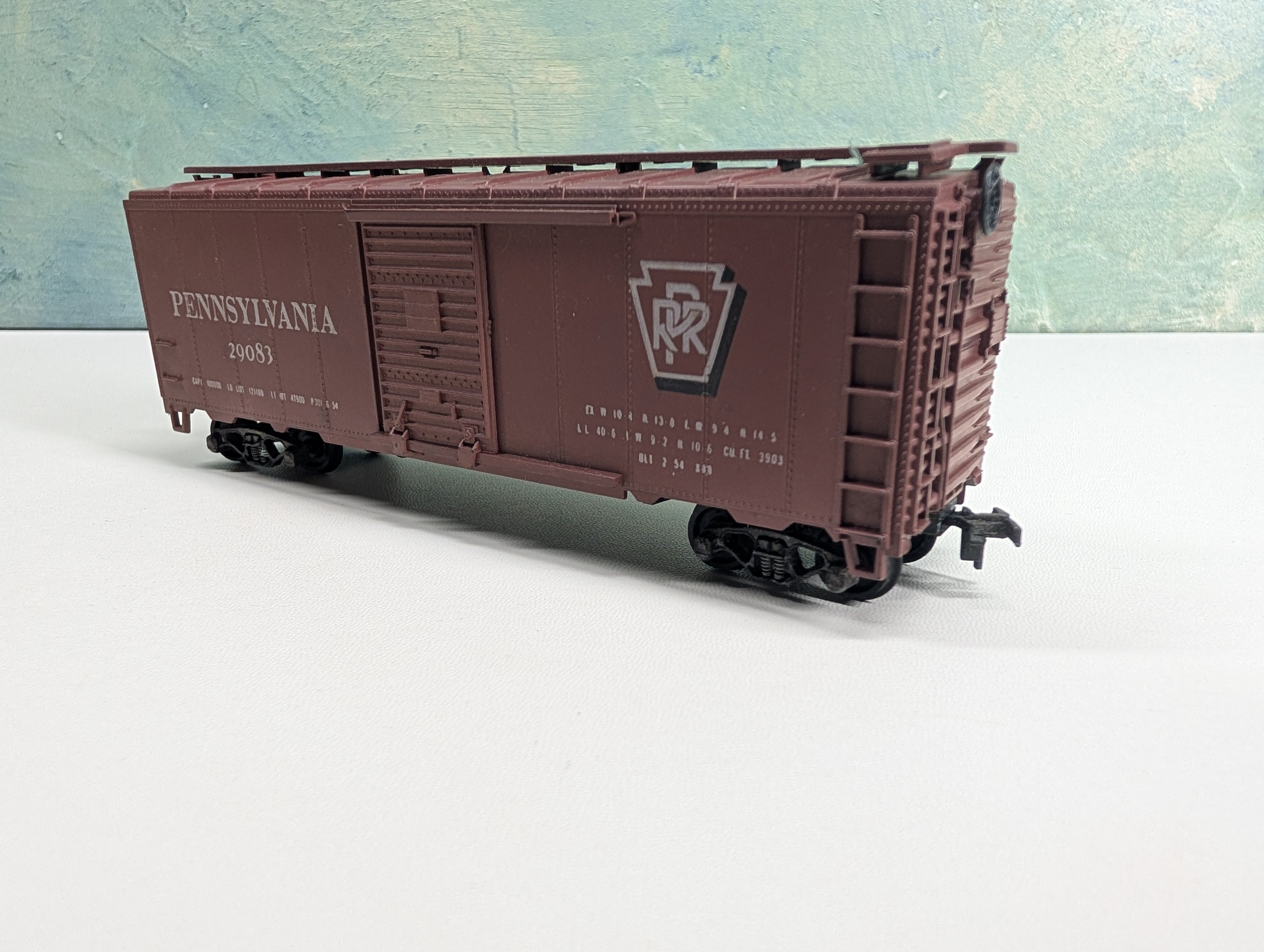 USED Athearn HO Scale 40' Box Car Pennsylvania PRR #29083