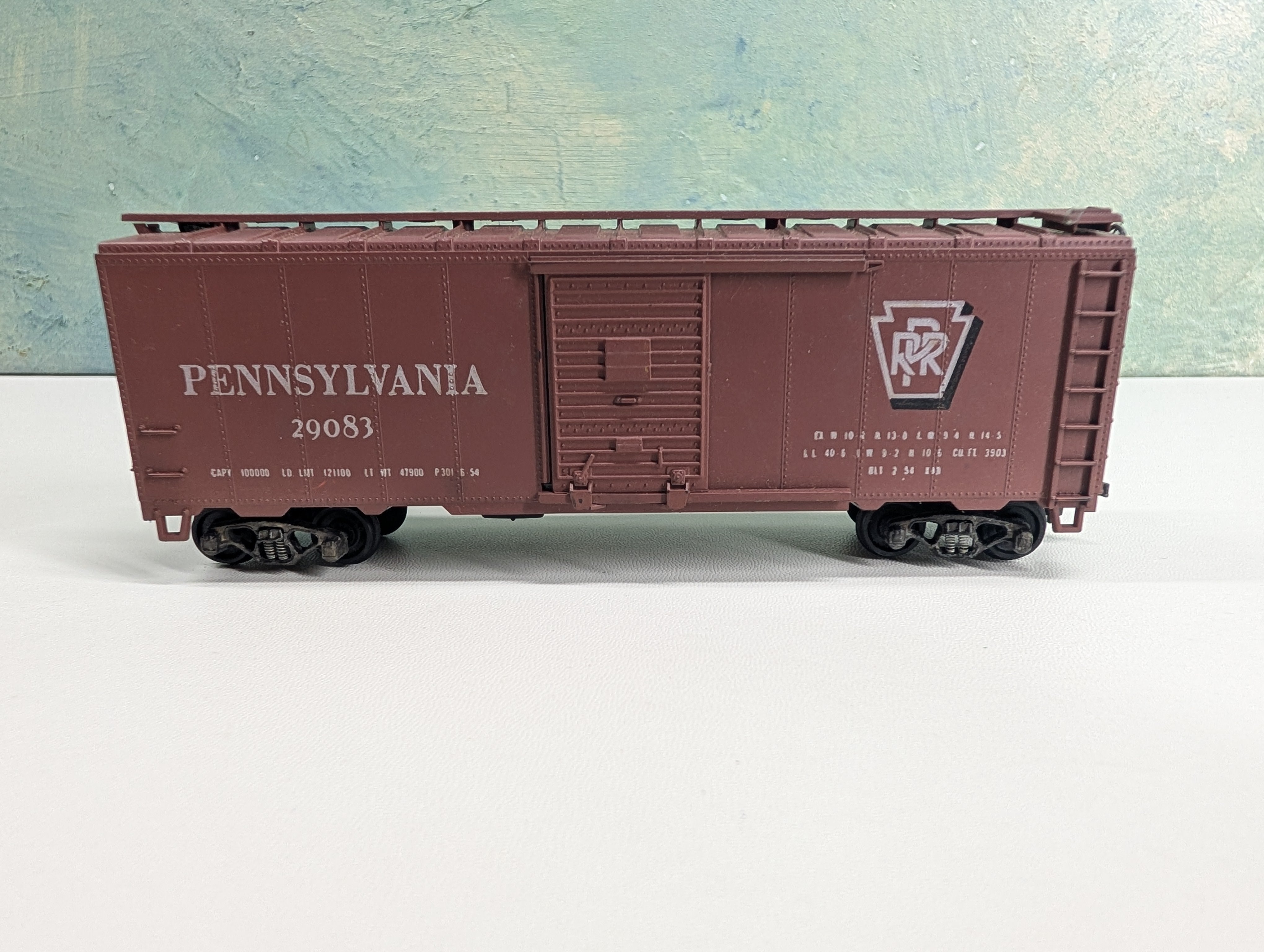USED Athearn HO Scale 40' Box Car Pennsylvania PRR #29083