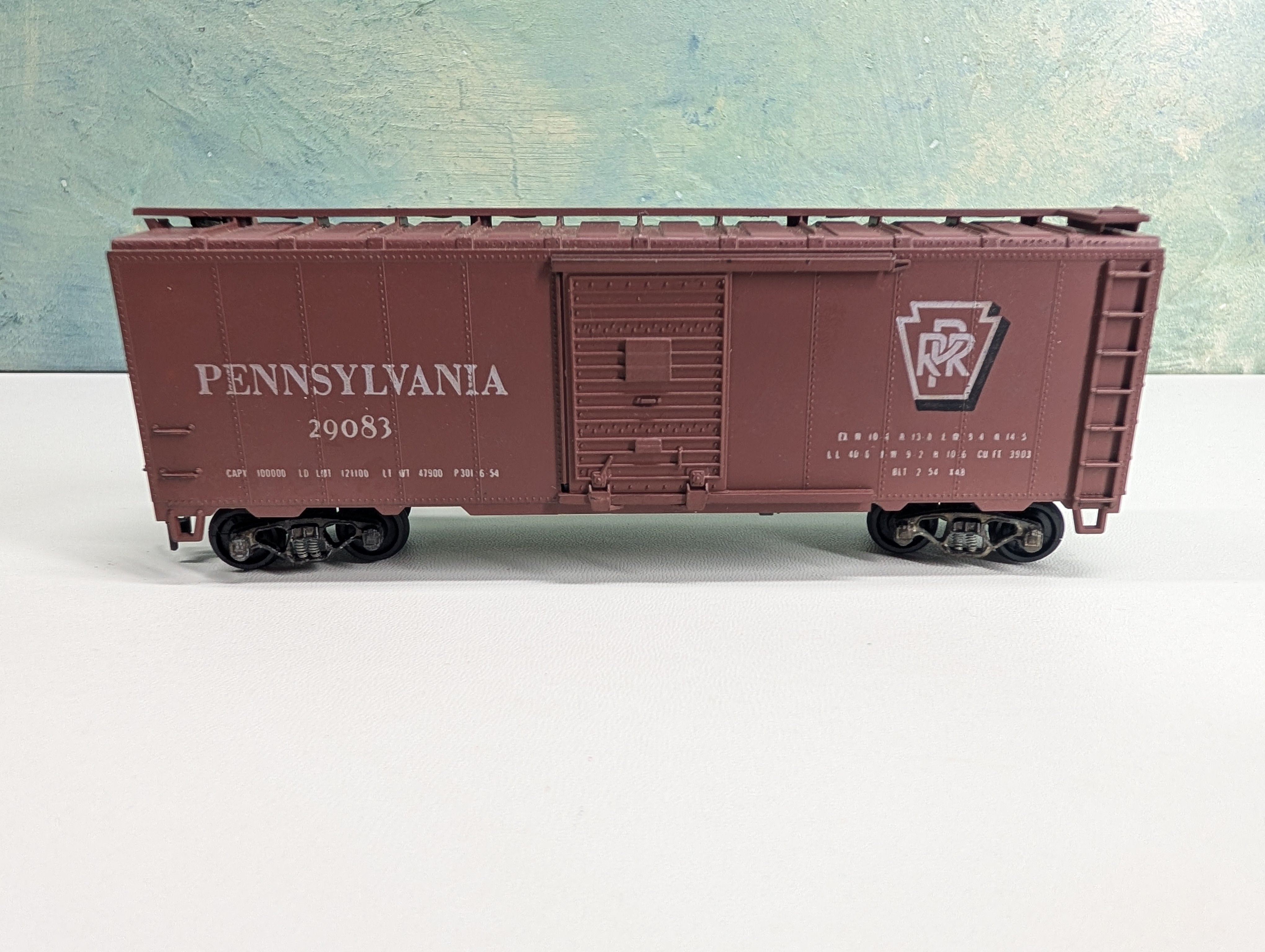 USED Athearn HO Scale 40' Box Car Pennsylvania PRR #29083