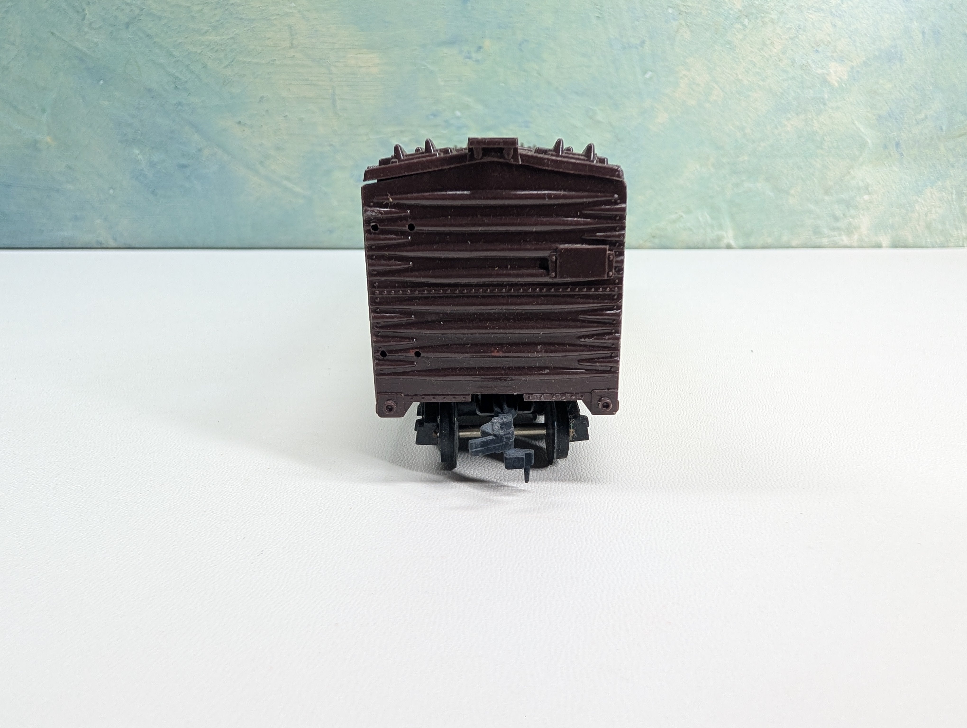 USED Fleischmann HO Scale 43' Reefer Box Car Blatz Old Heidelberg Beer URTX #1428