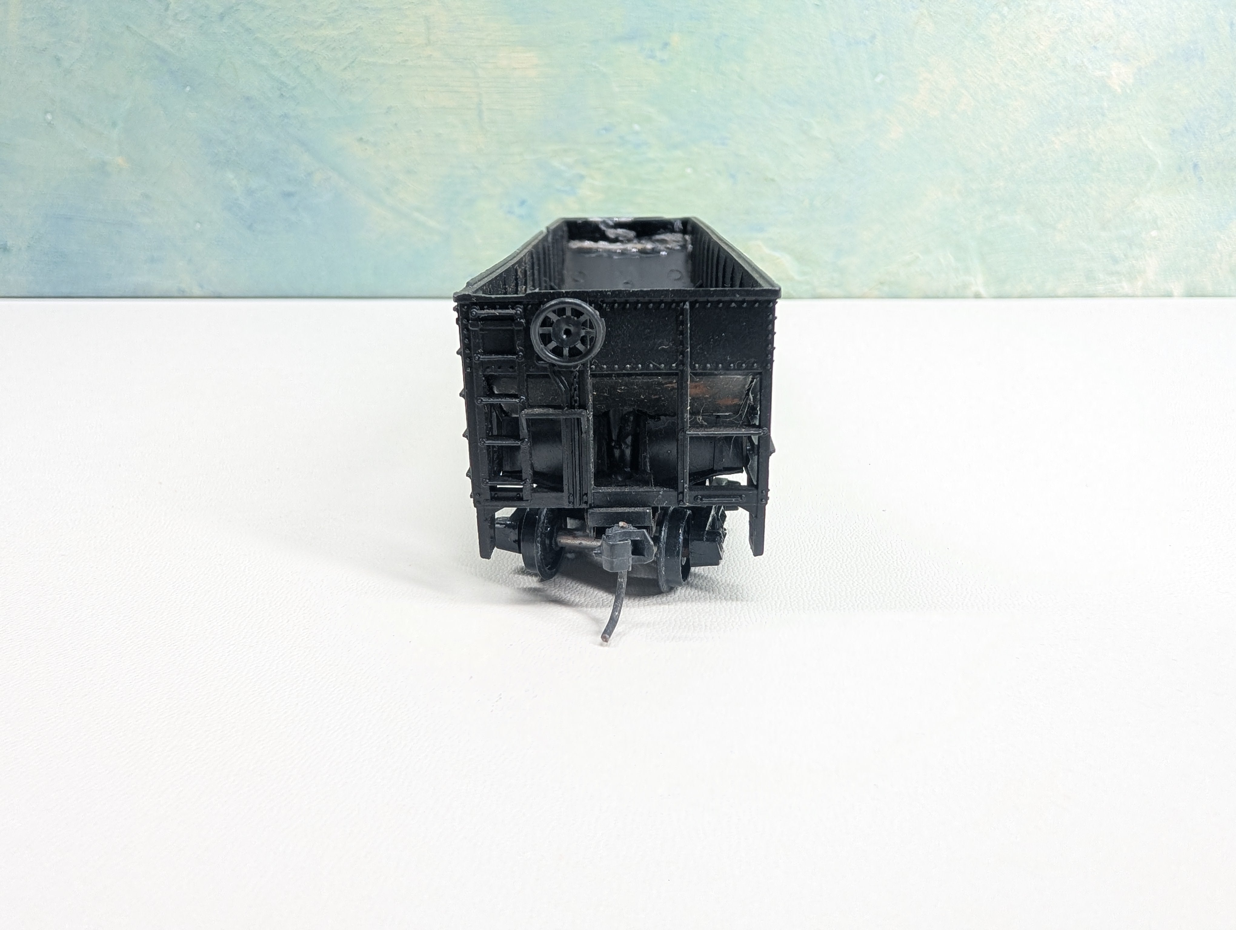 USED Athearn HO Scale Operating Quad Hopper Norfolk & Western NW #12845