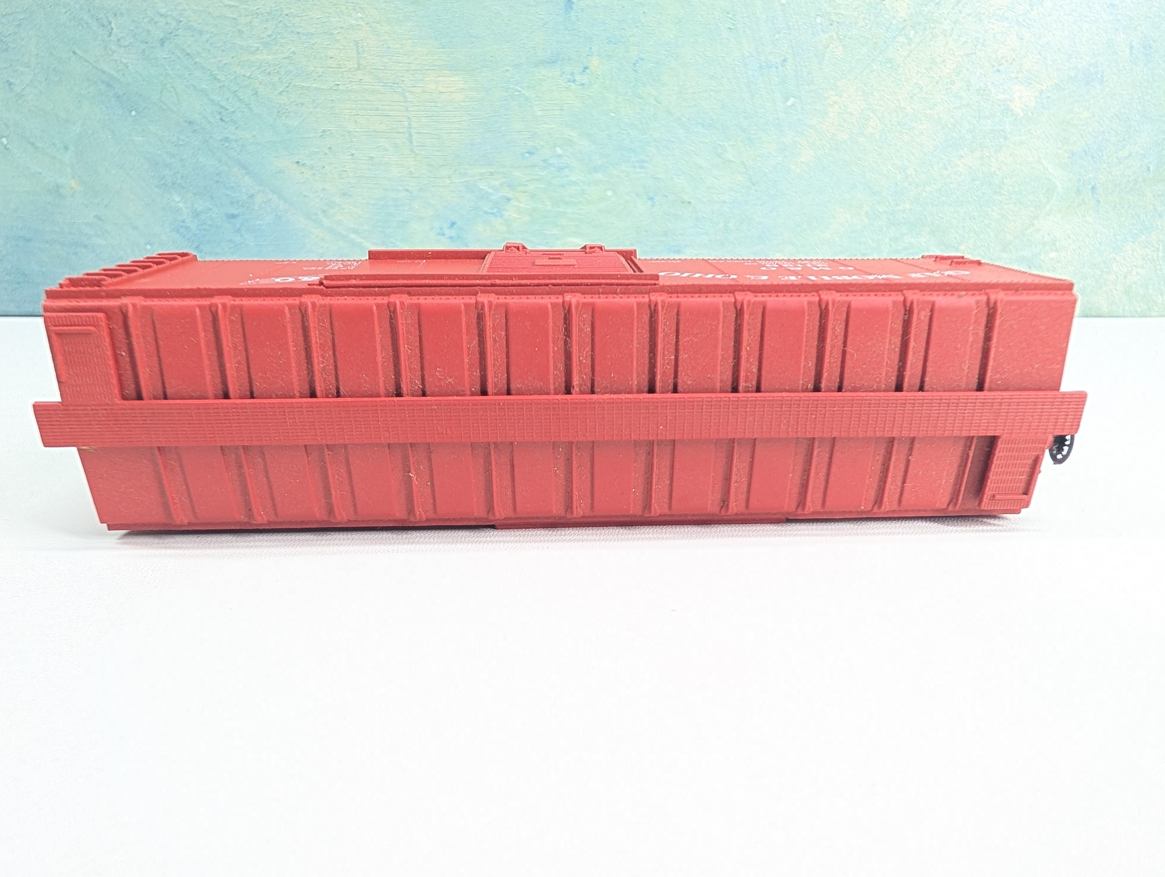 USED Athearn HO Scale 40' Box Car Gulf Mobile & Ohio GM&O #21129