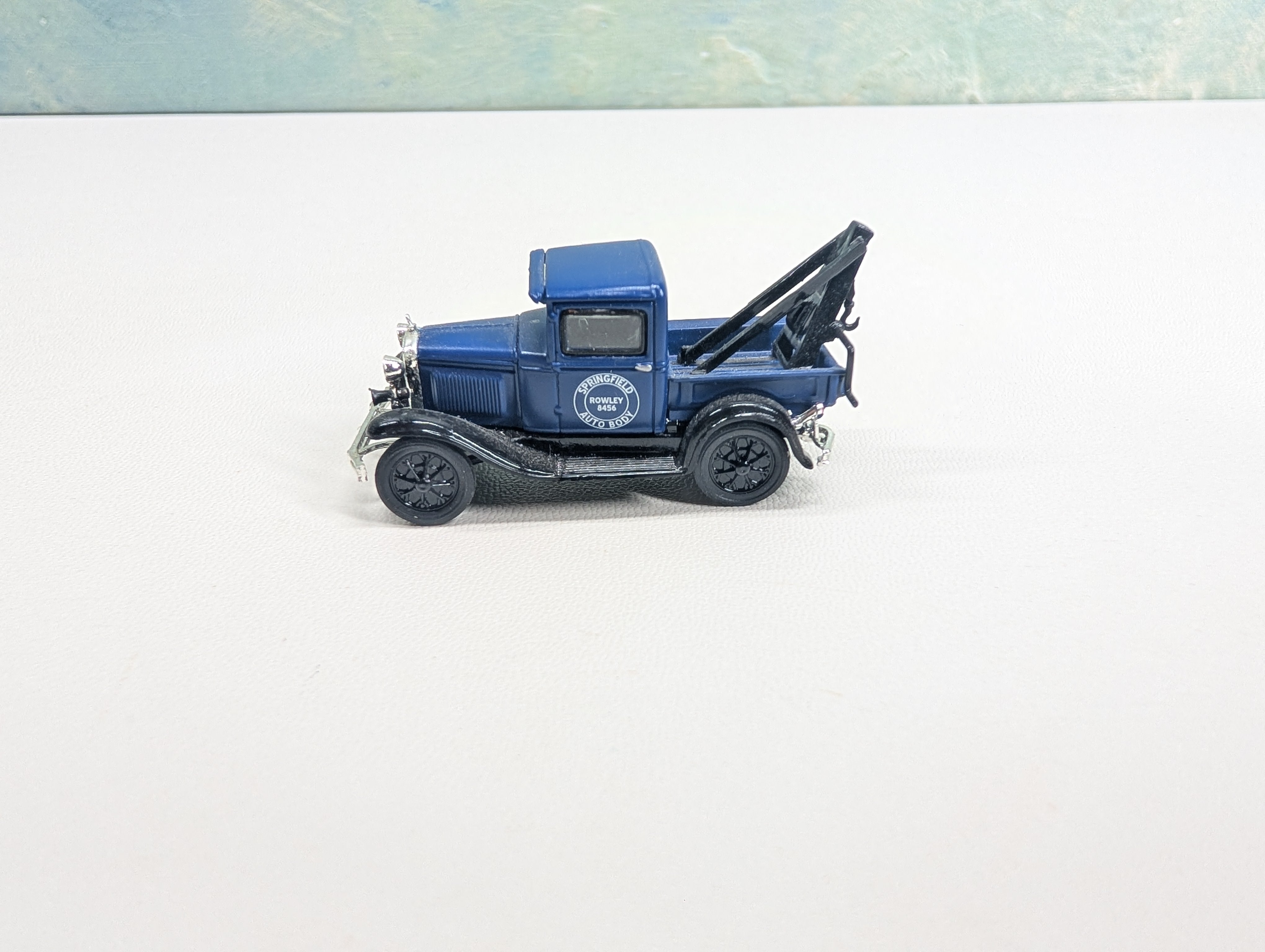 USED Athearn 26413 HO Scale Ford Model A Tow Truck, Springfield Auto Body