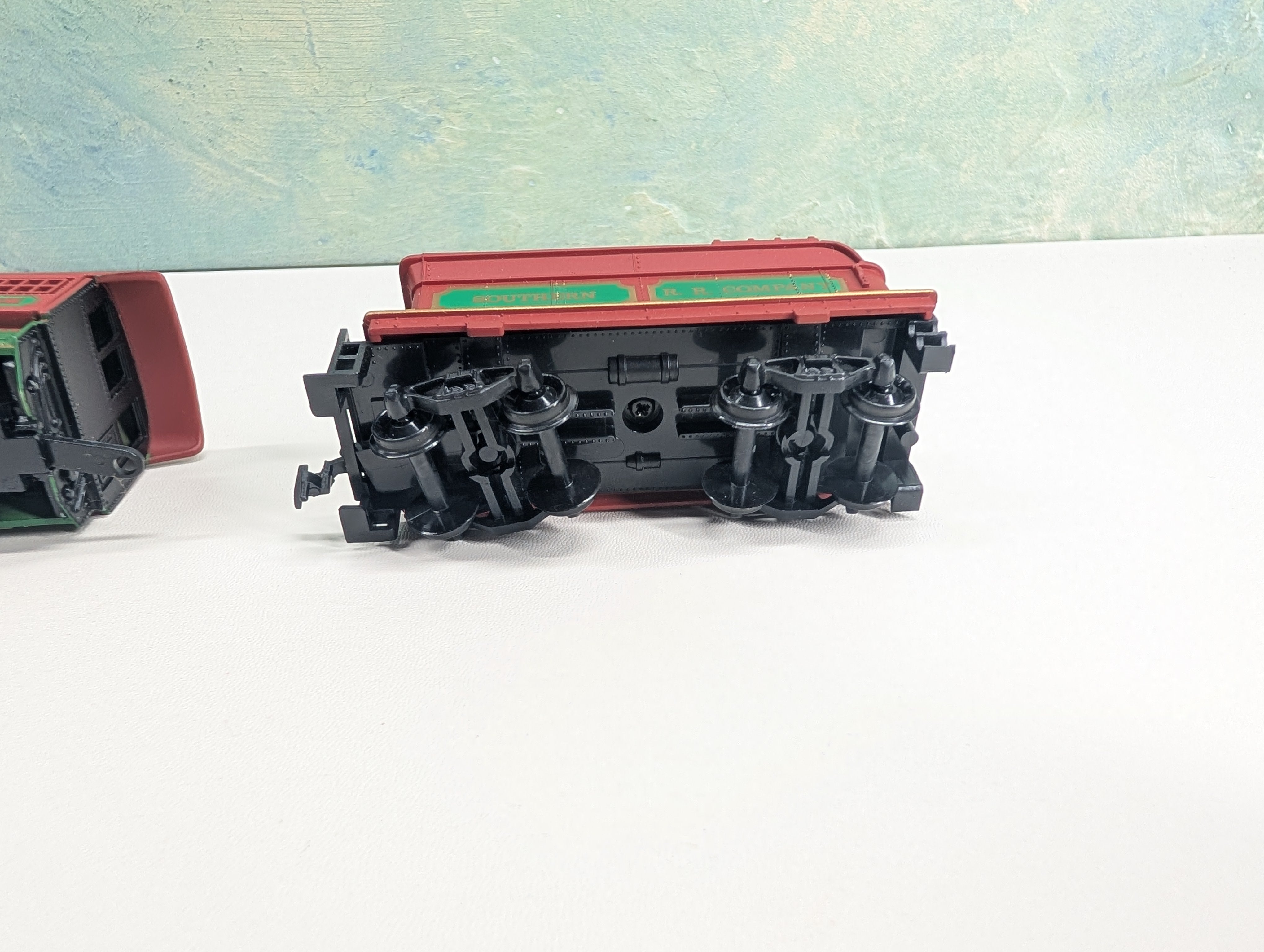 USED Model Power HO Scale Old Time Fat Boy 0-4-0 Steam Locomotive w/ Tender Southern #6782 Runs Great! DC