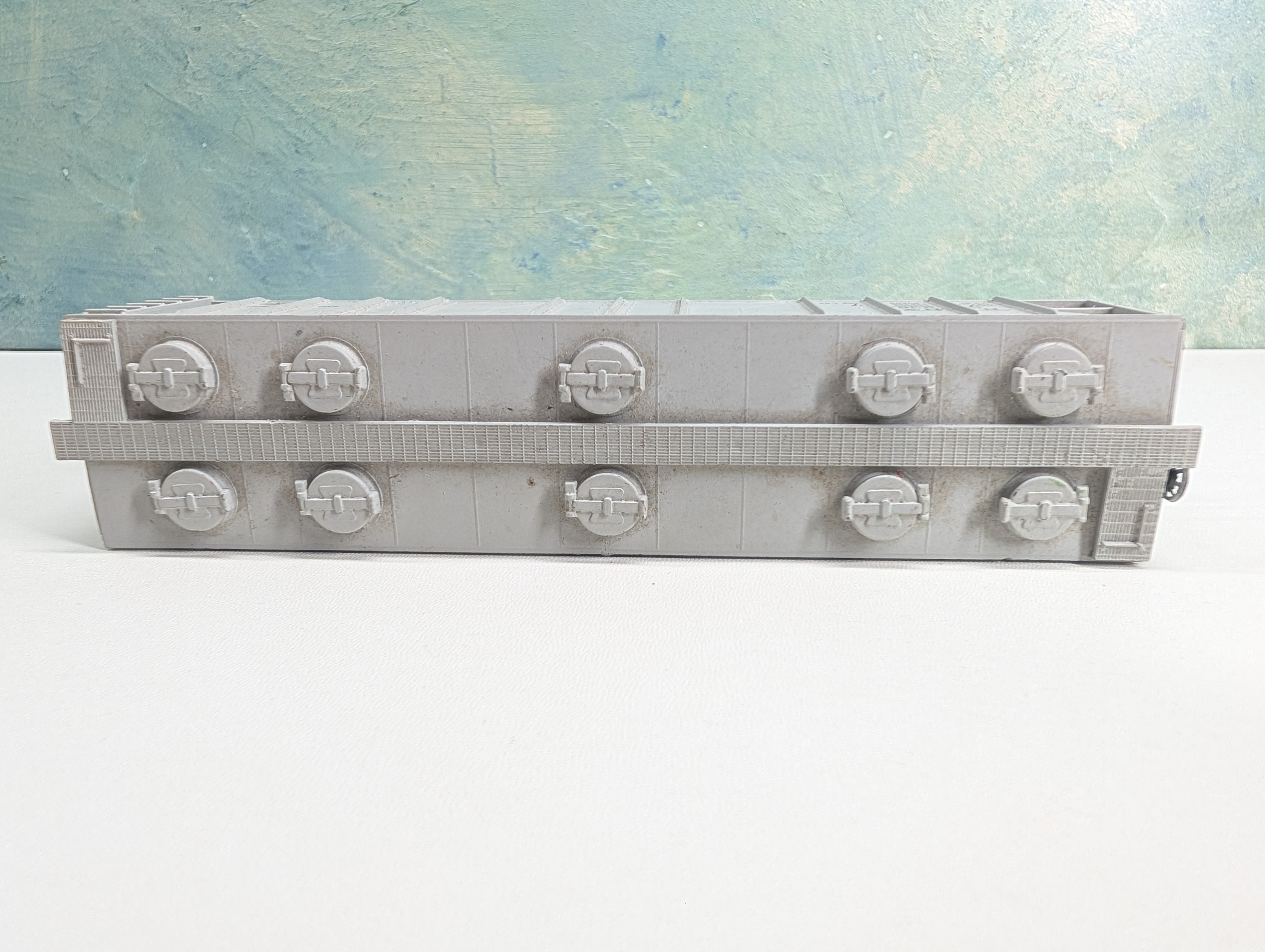 USED HO Scale 3 Bay Covered Hopper North American NAHX #59236 Metal Wheels