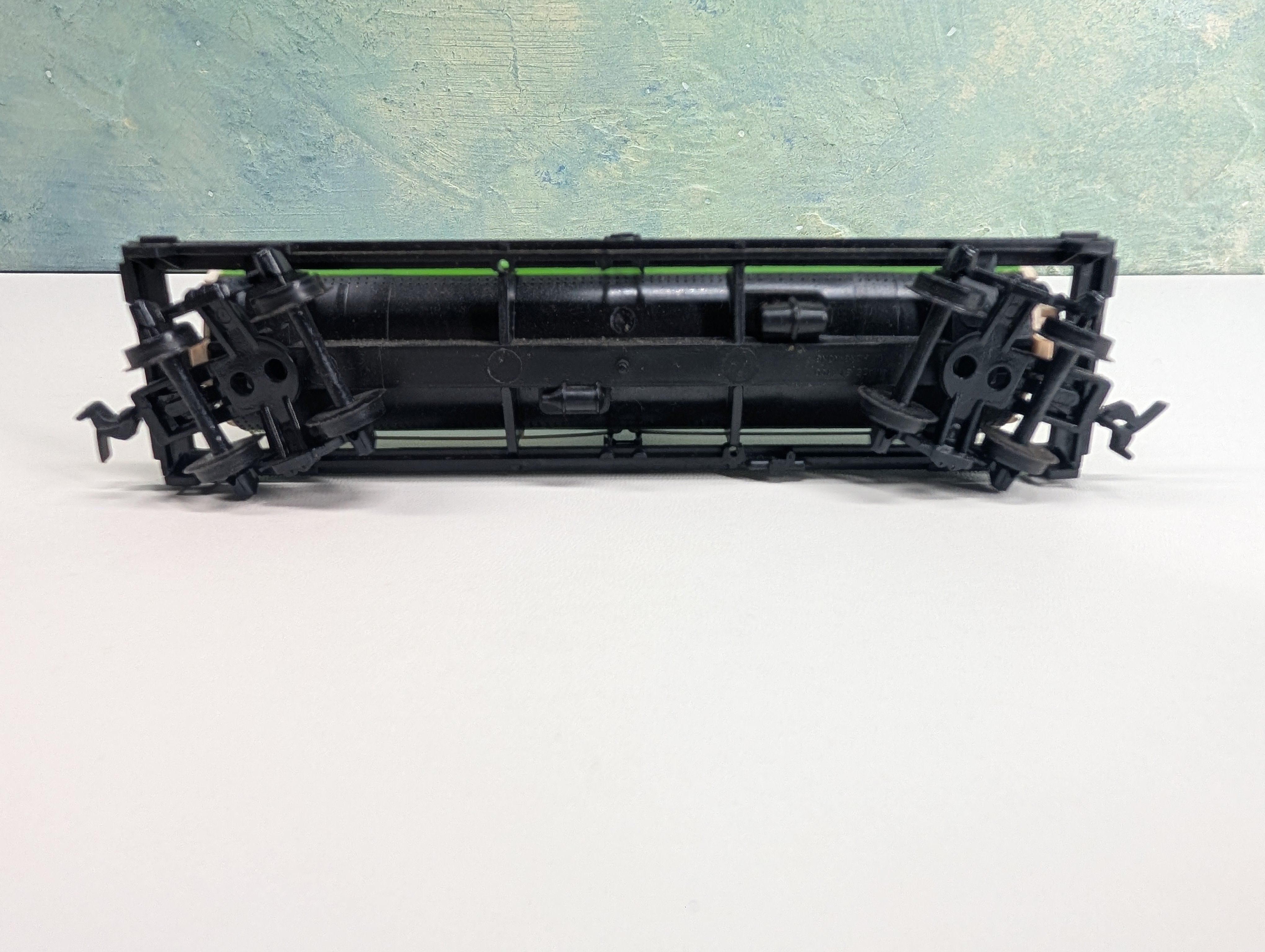 USED Tyco HO Scale Single Dome Tank Car Wesson Pure Vegetable Oil GATX #9876