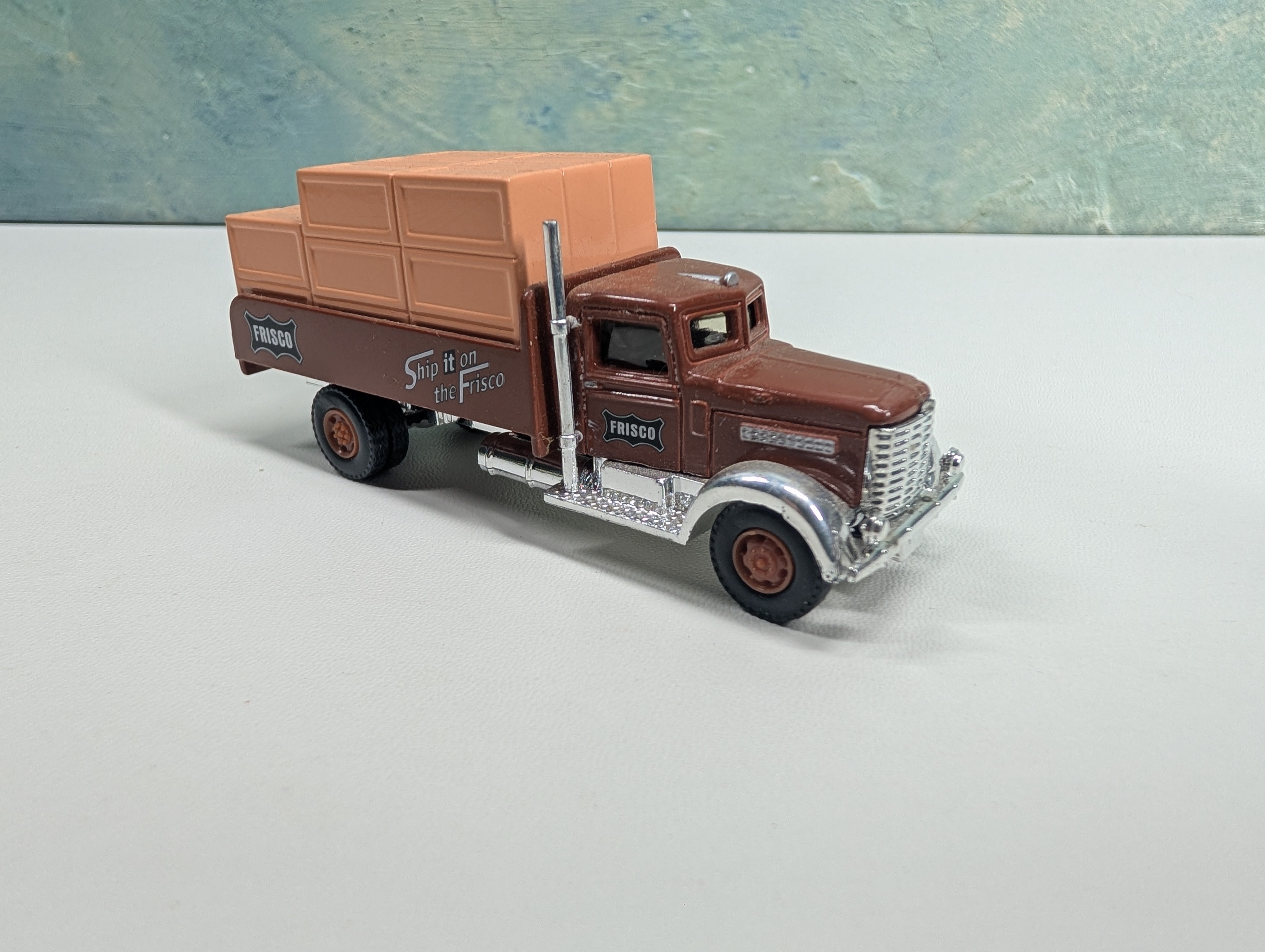 USED IMEX HO Scale Crate Truck Frisco SLSF