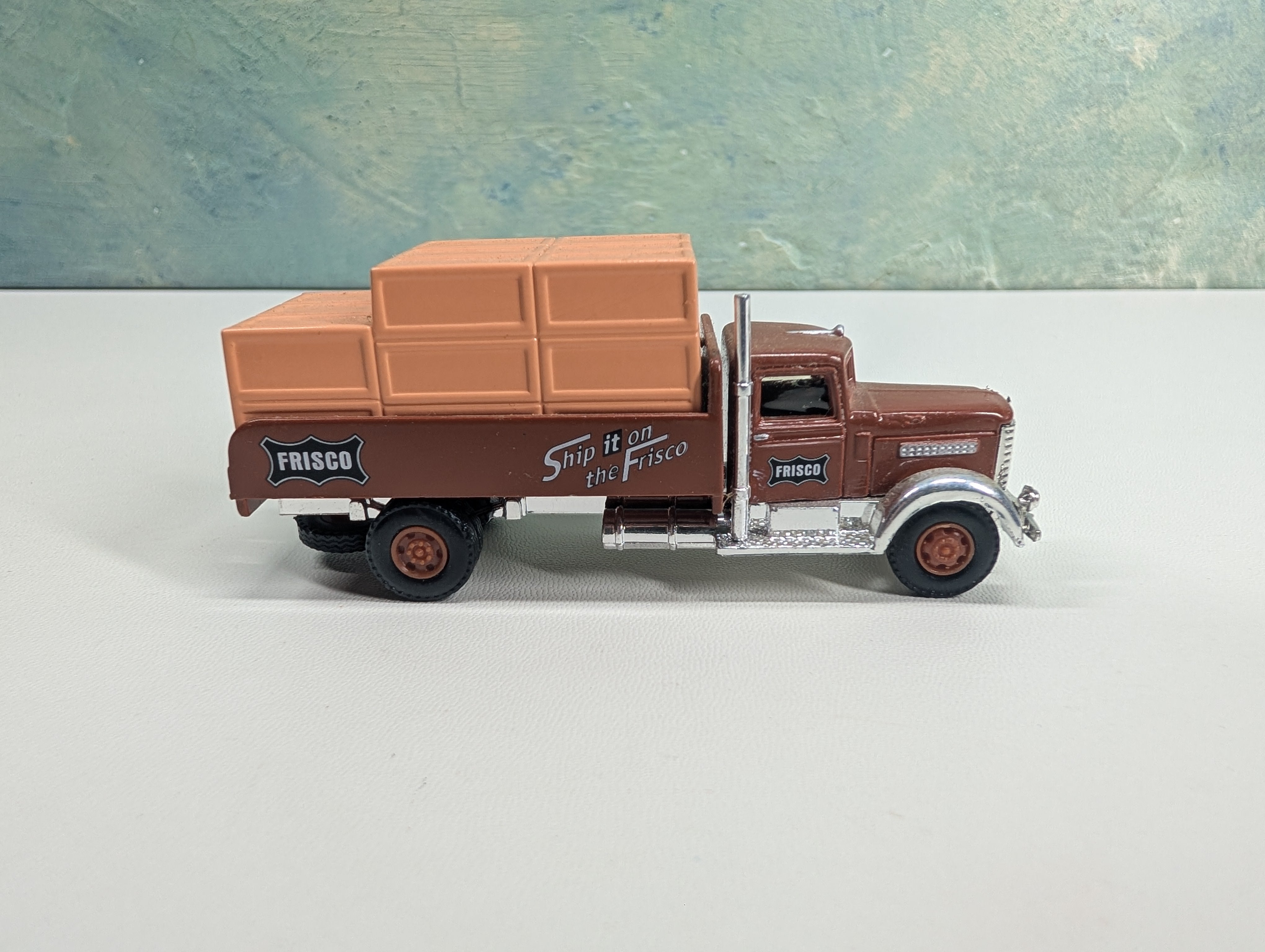 USED IMEX HO Scale Crate Truck Frisco SLSF