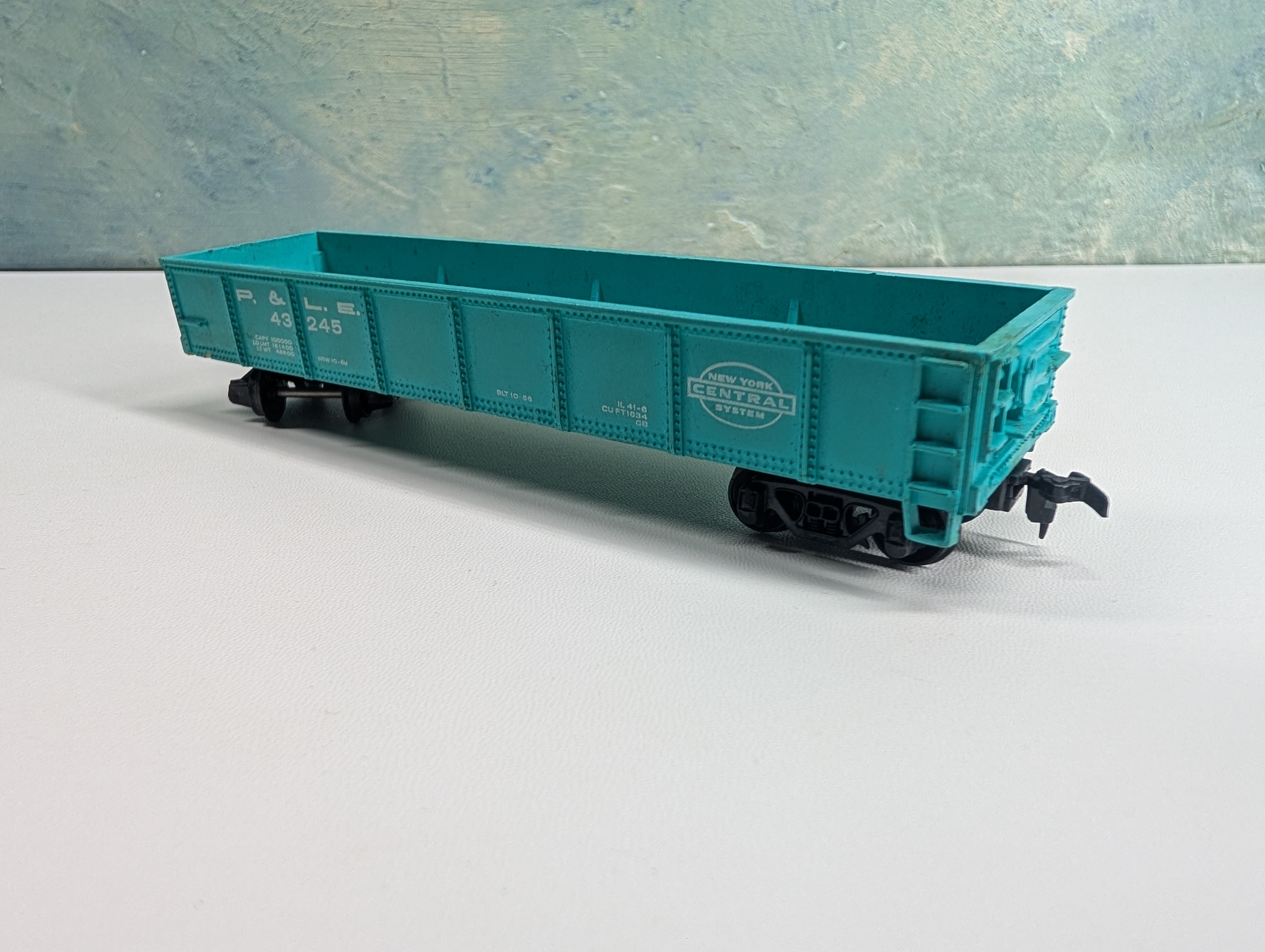 USED Bachmann HO Scale 40' Gondola Pittsburgh & Lake Erie P&LE #43245