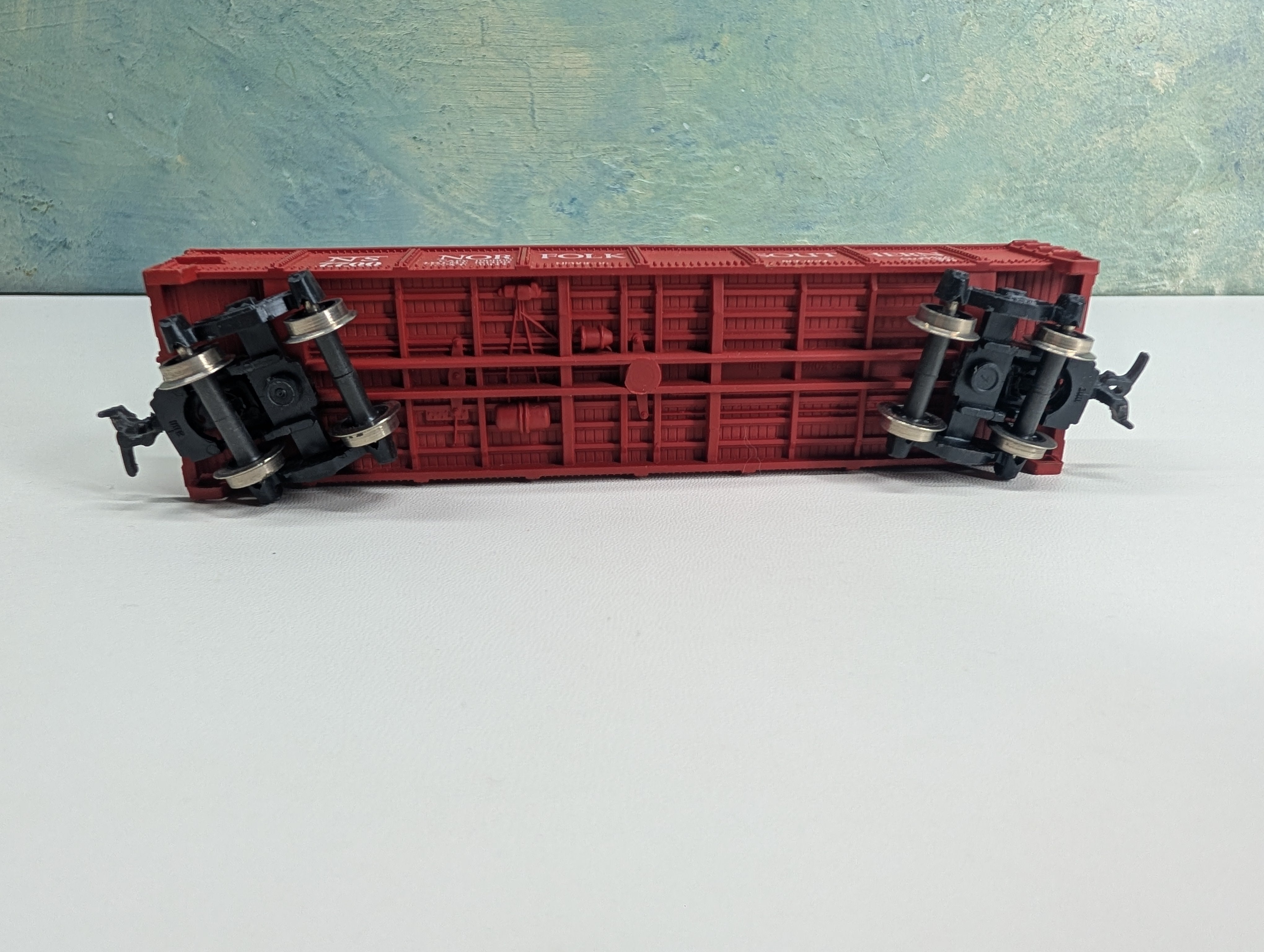 USED AHM HO Scale 40' Gondola Norfolk Southern NS #7700 Short Line, Metal Wheels