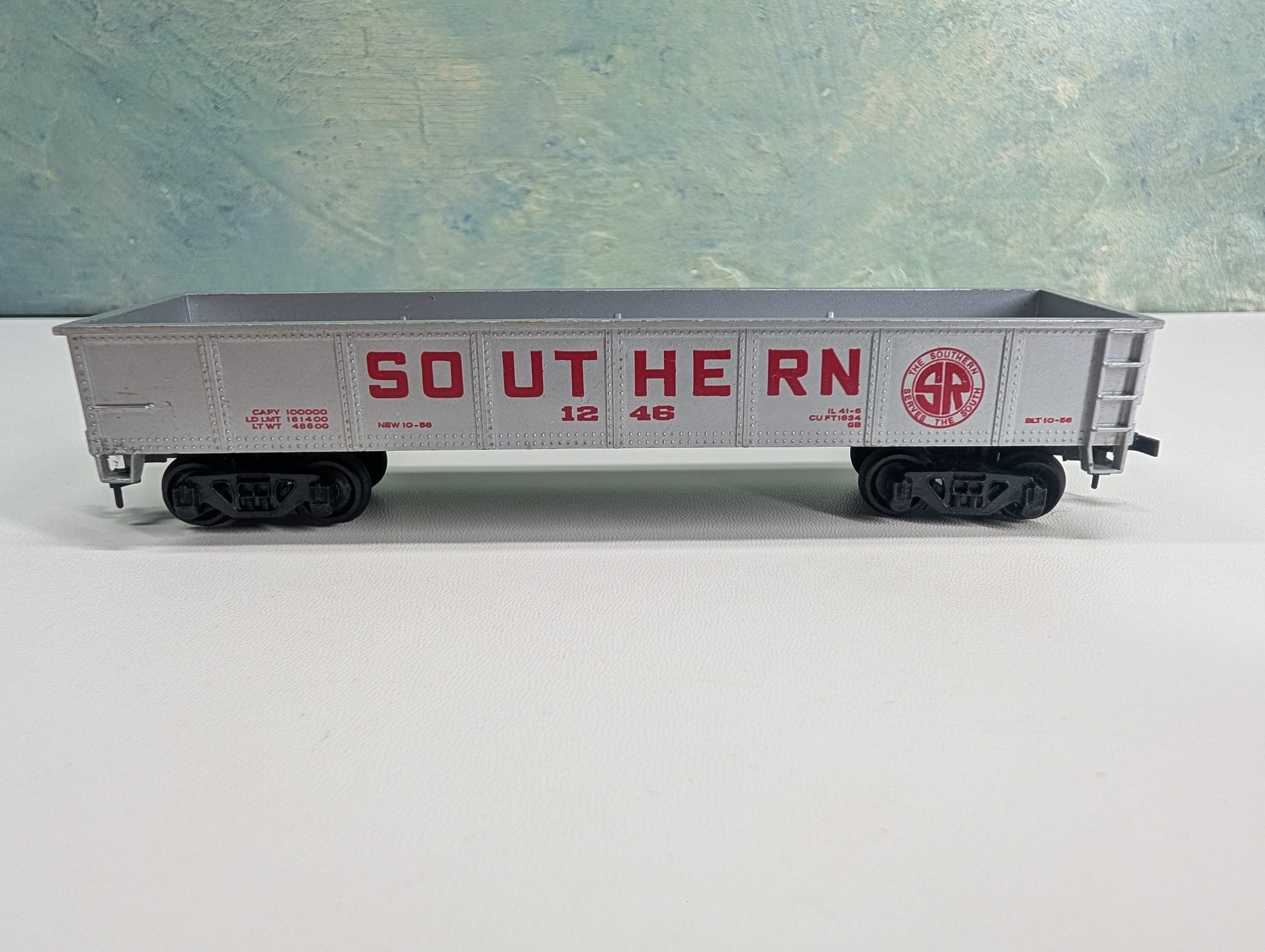 USED Bachmann HO Scale 40' Gondola Southern #1246