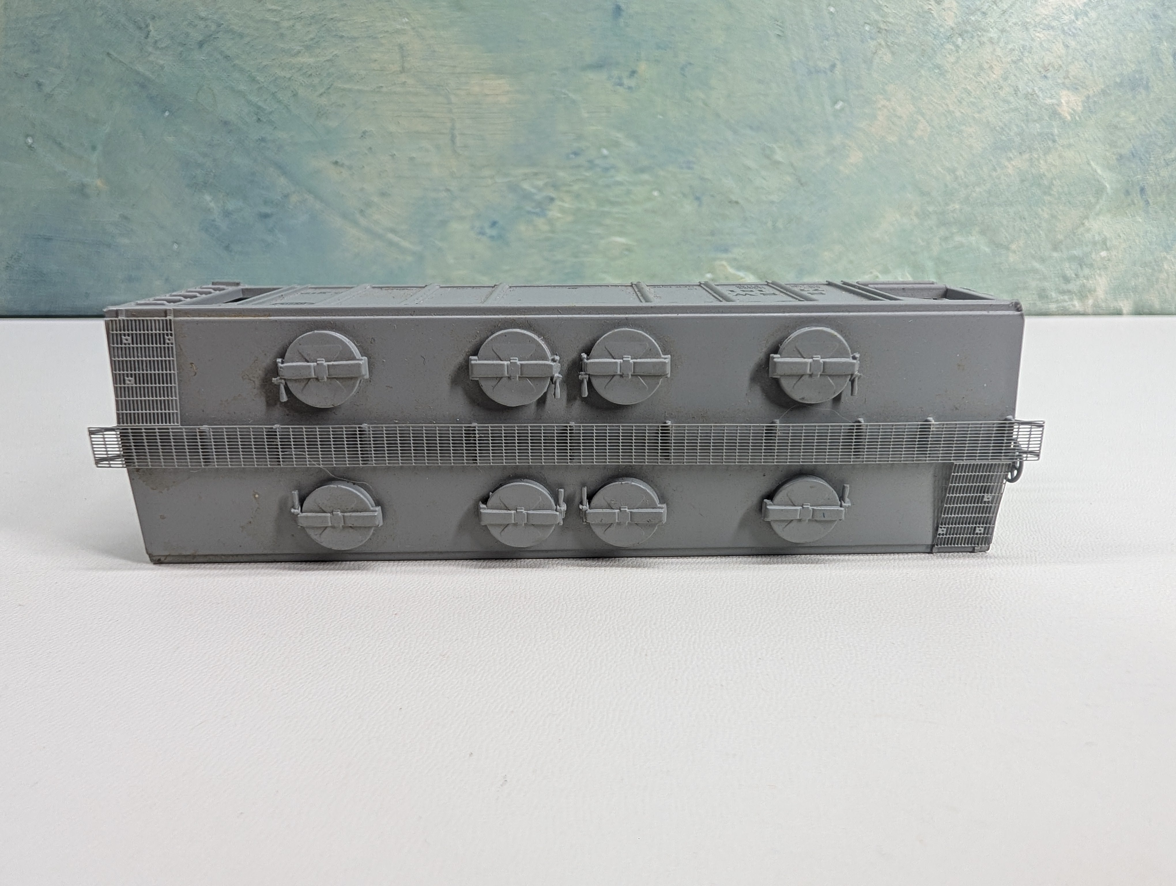 USED Athearn 94362 HO Scale PS-2003 Covered Hopper Cotton Belt SSW #77181 Metal Wheels
