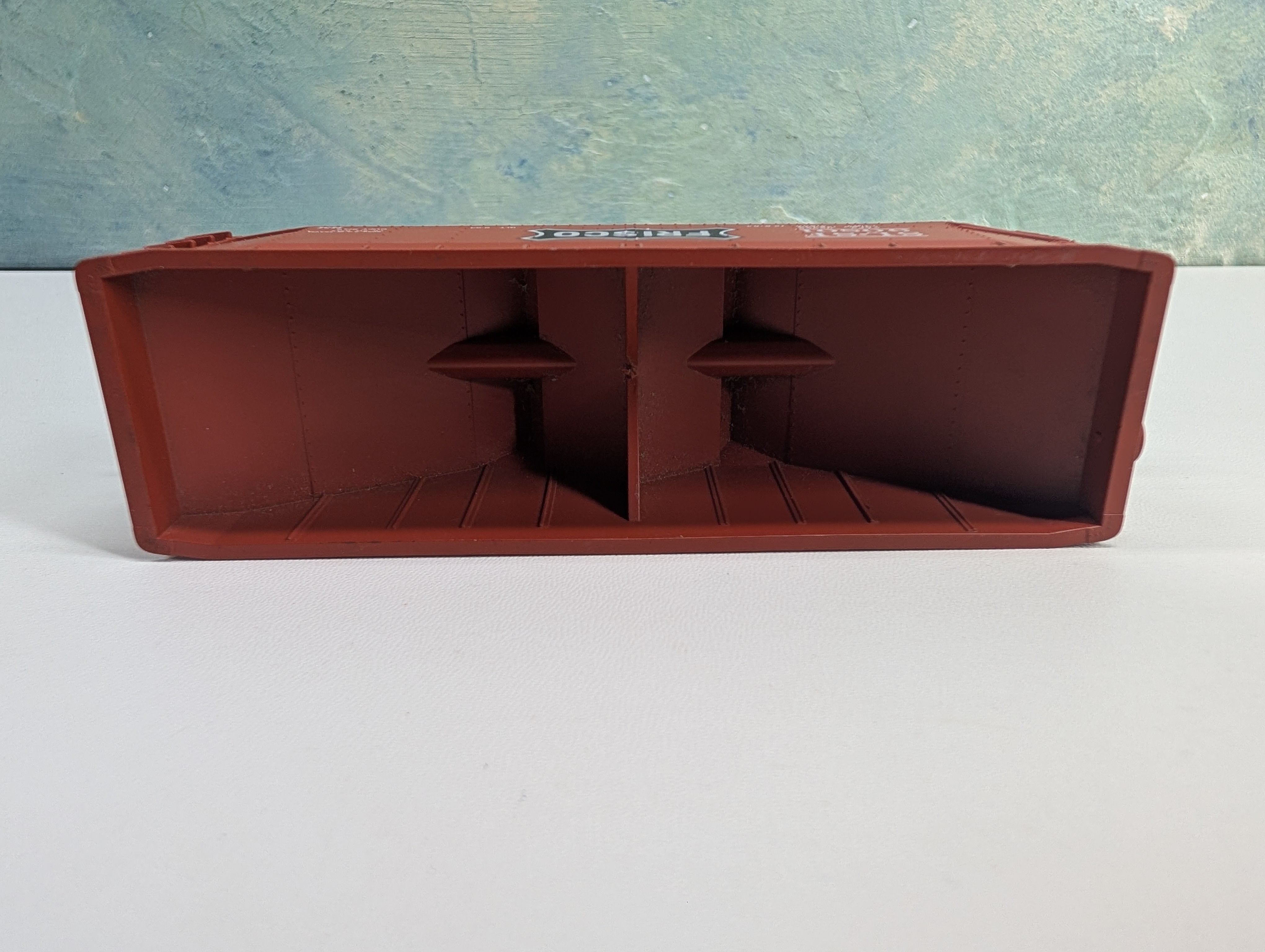 USED Atlas HO Scale 2 Bay Offset Side Hopper Frisco SL-SF #90801 Metal Wheels