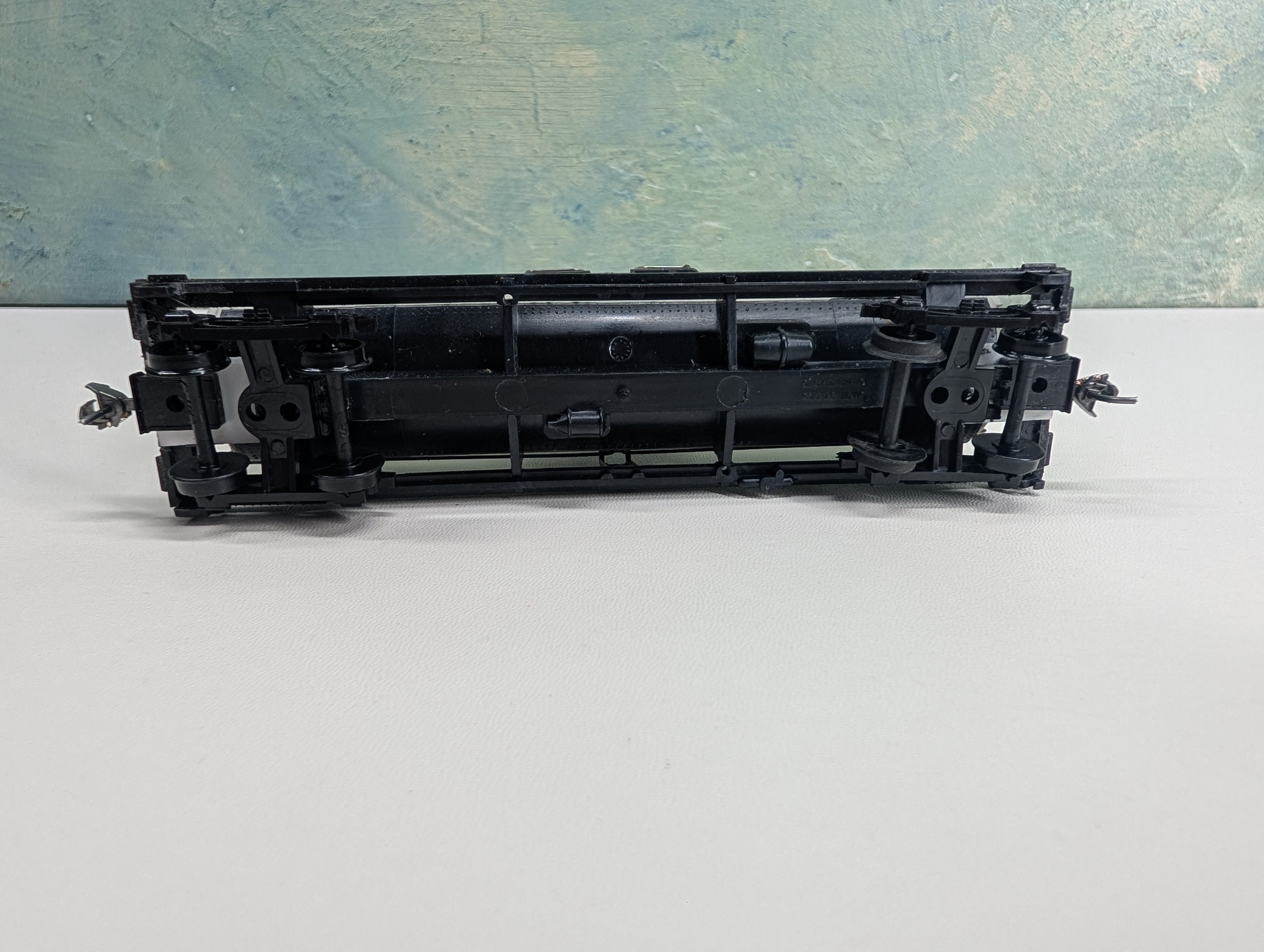 USED Tyco HO Scale Single Dome Tank Car Diamond Chemicals #74425