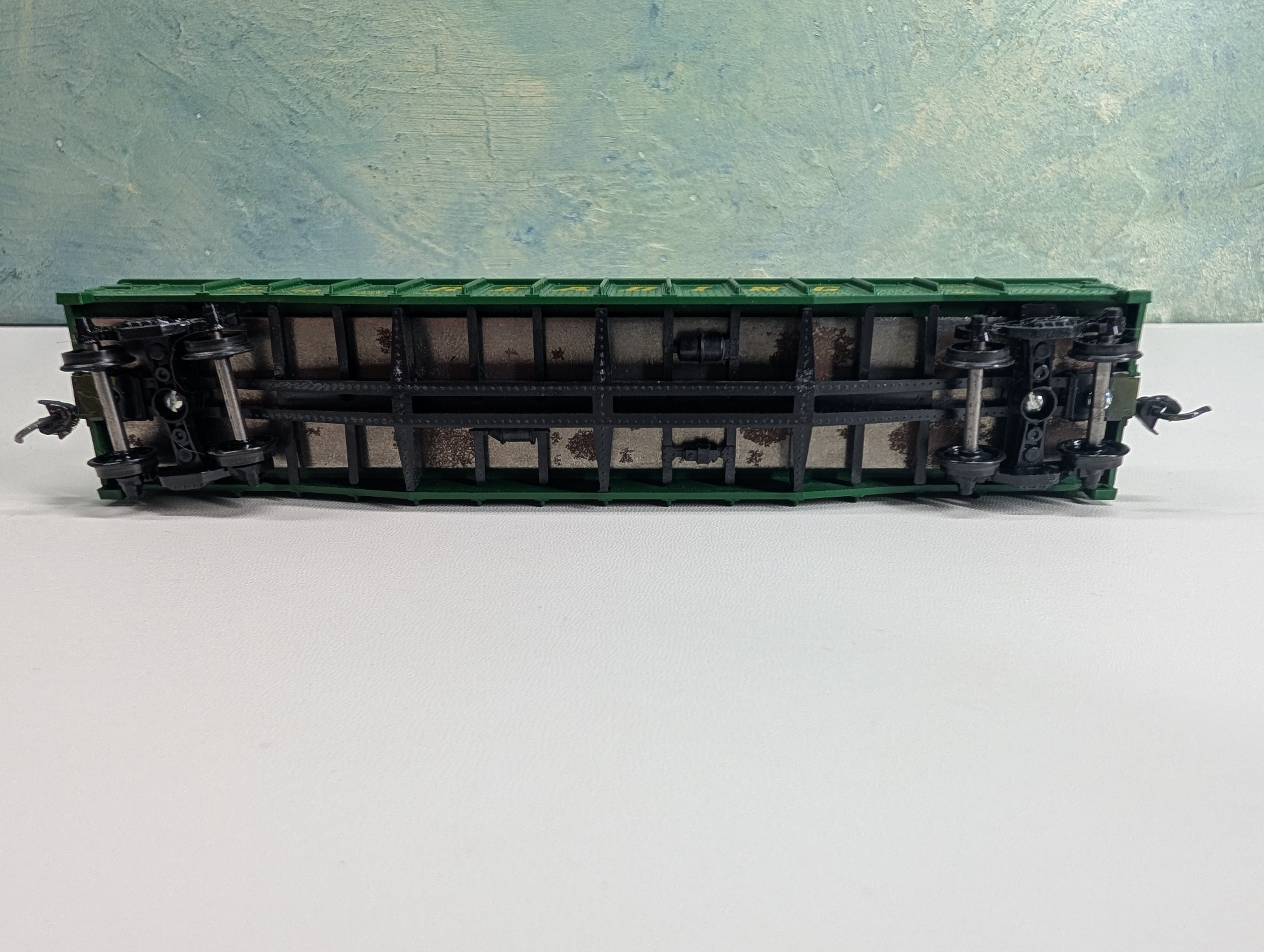 USED Athearn HO Scale 50' Gondola w/ Load Reading RDG #33084