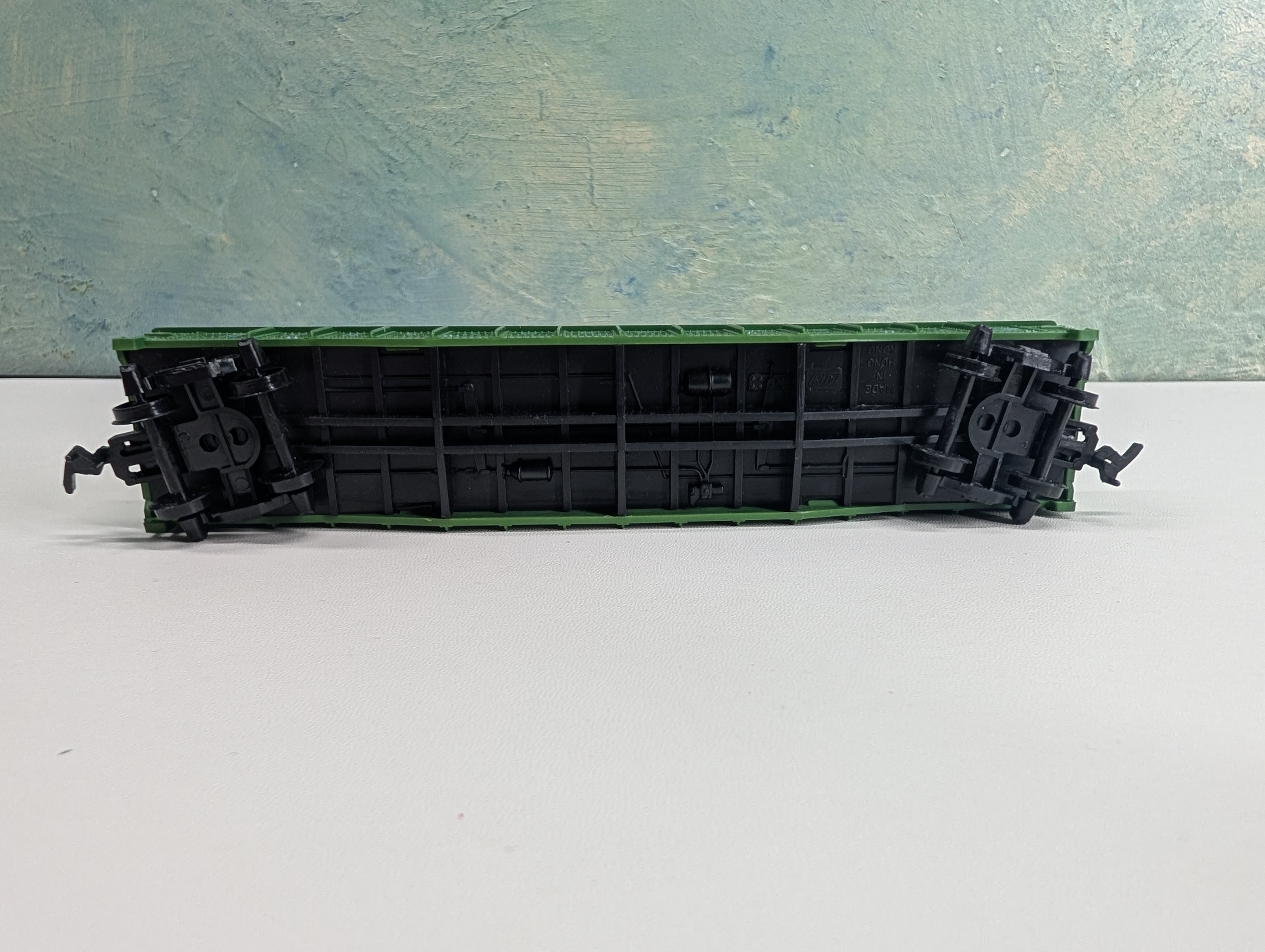 USED AHM HO Scale 50' Gondola Burlington Northern BN #553557