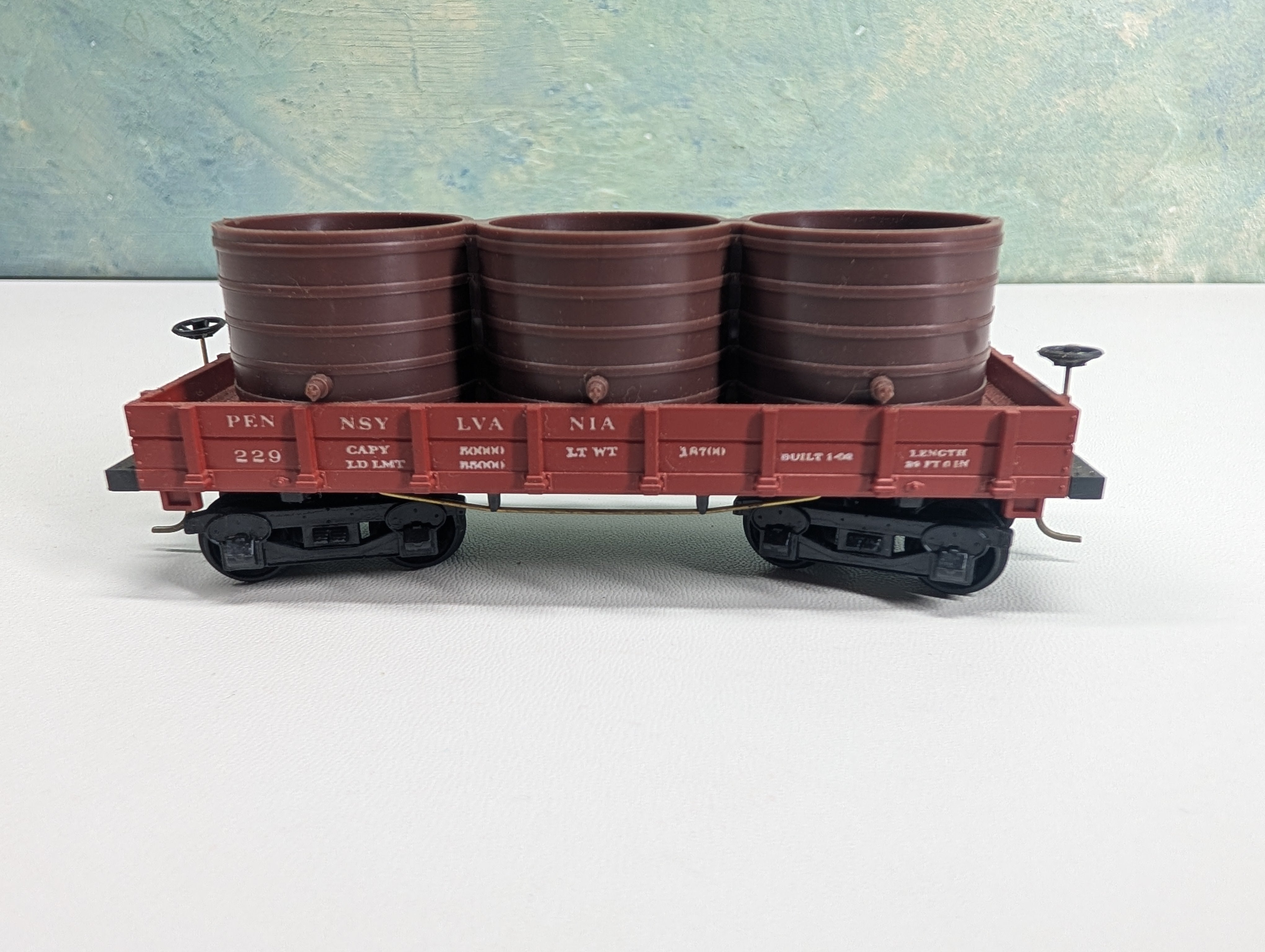 USED Mantua HO Scale 1860 Water Car Pennsylvania PRR #229