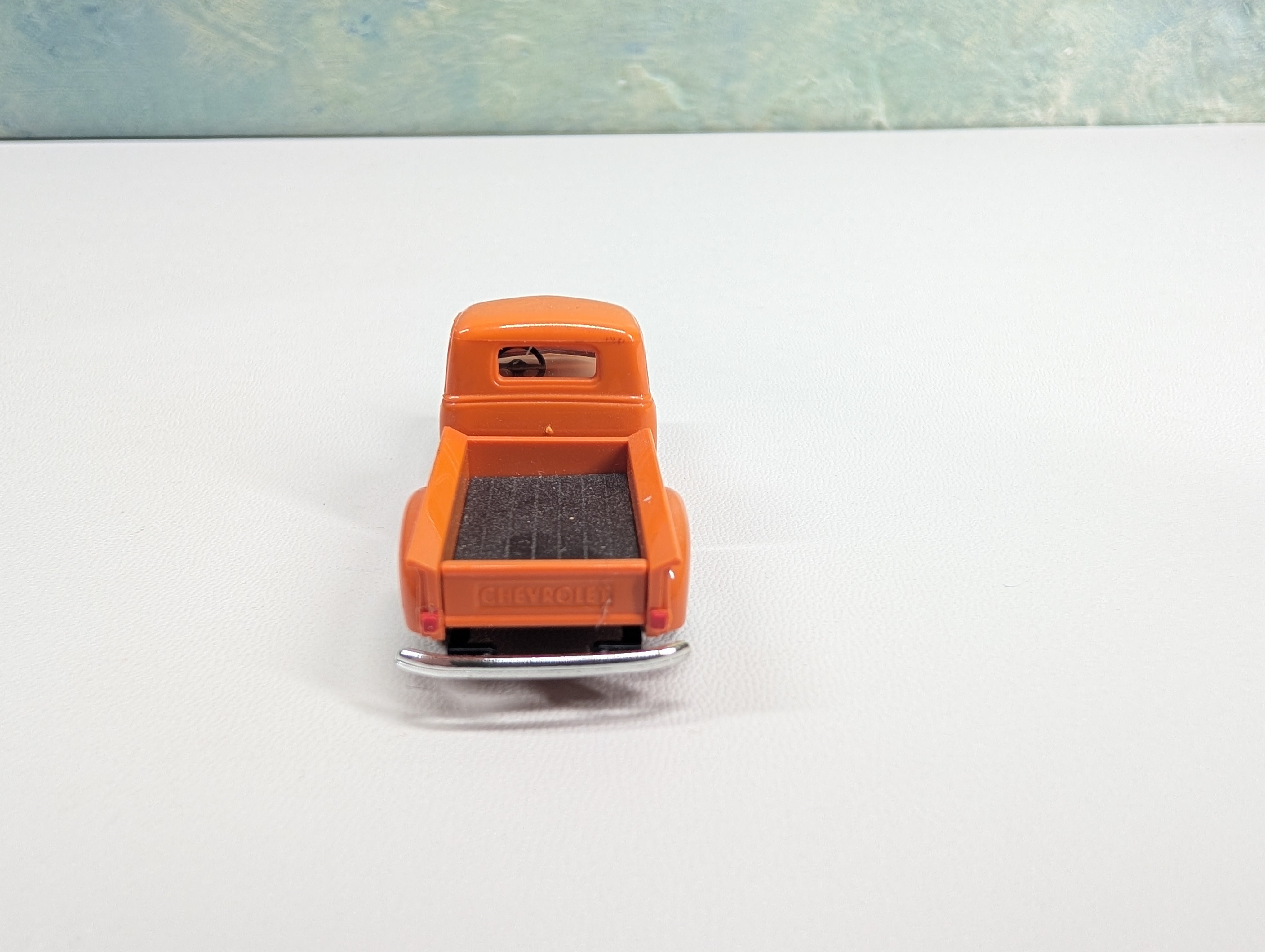 USED Busch HO Scale 1950 Chevy Pick-Up Truck, Orange