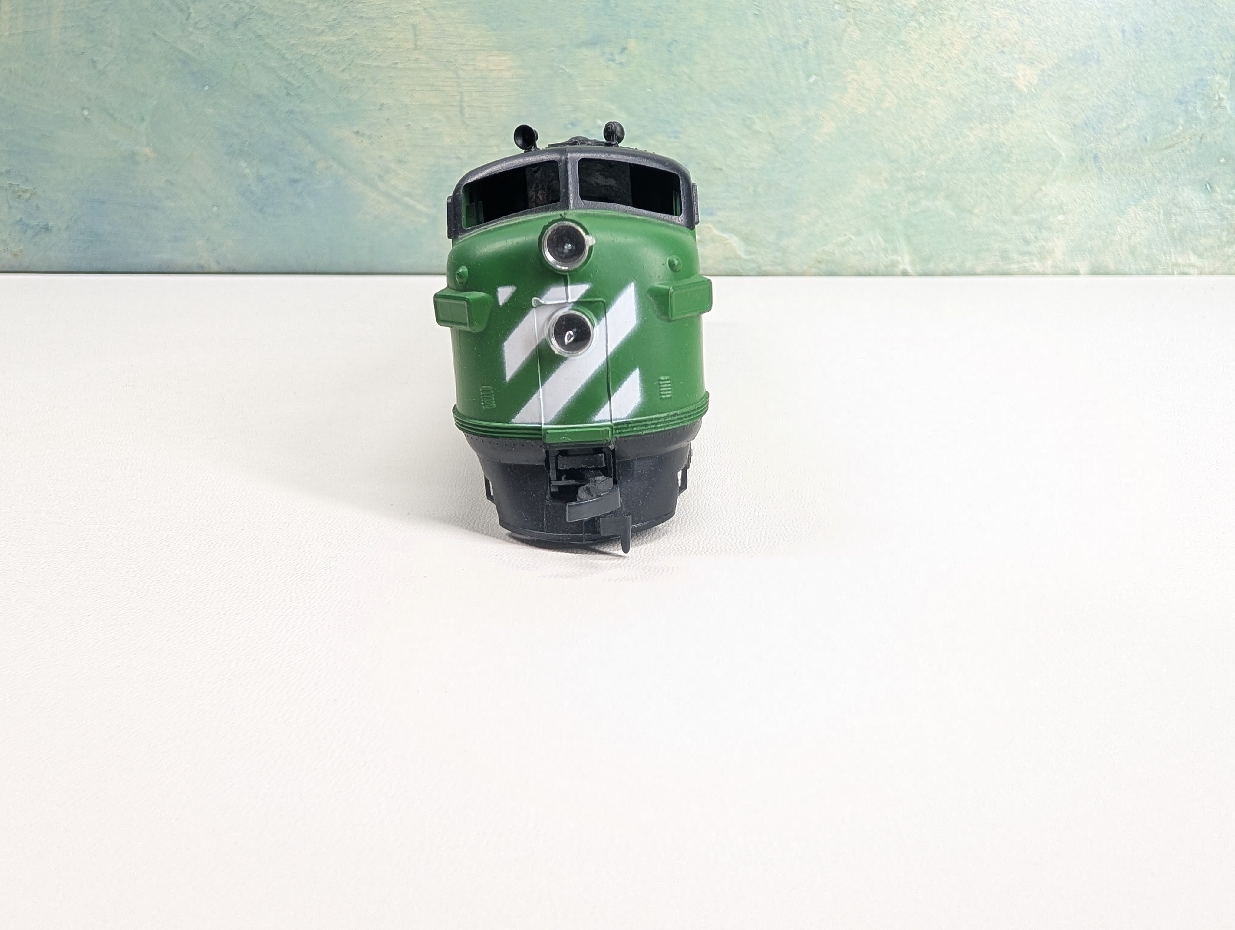 USED Athearn HO Scale F7A Diesel Locomotive Burlington Northern BN #9760 Runs Great! DC