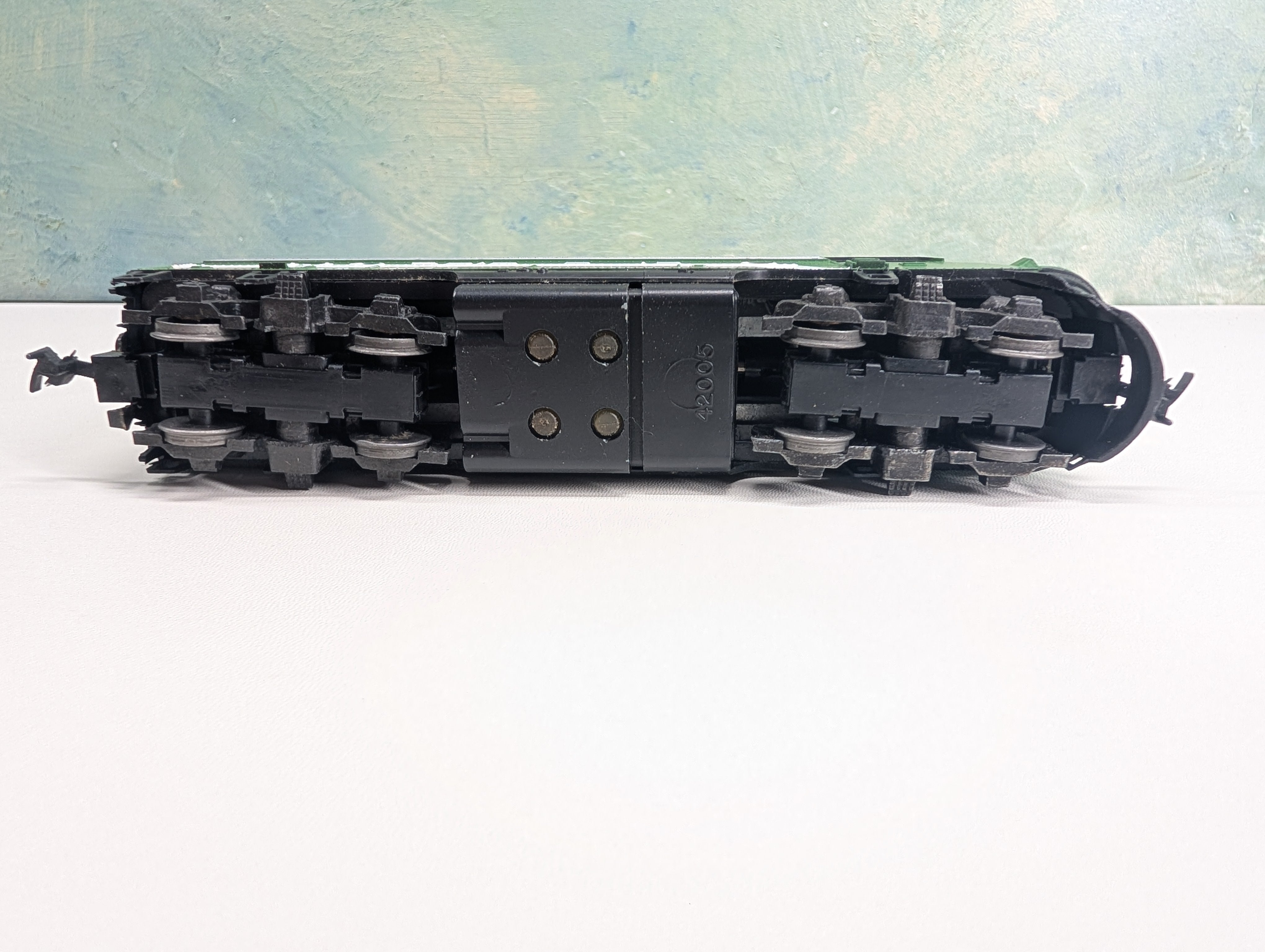 USED Athearn HO Scale F7A Diesel Locomotive Burlington Northern BN #9760 Runs Great! DC