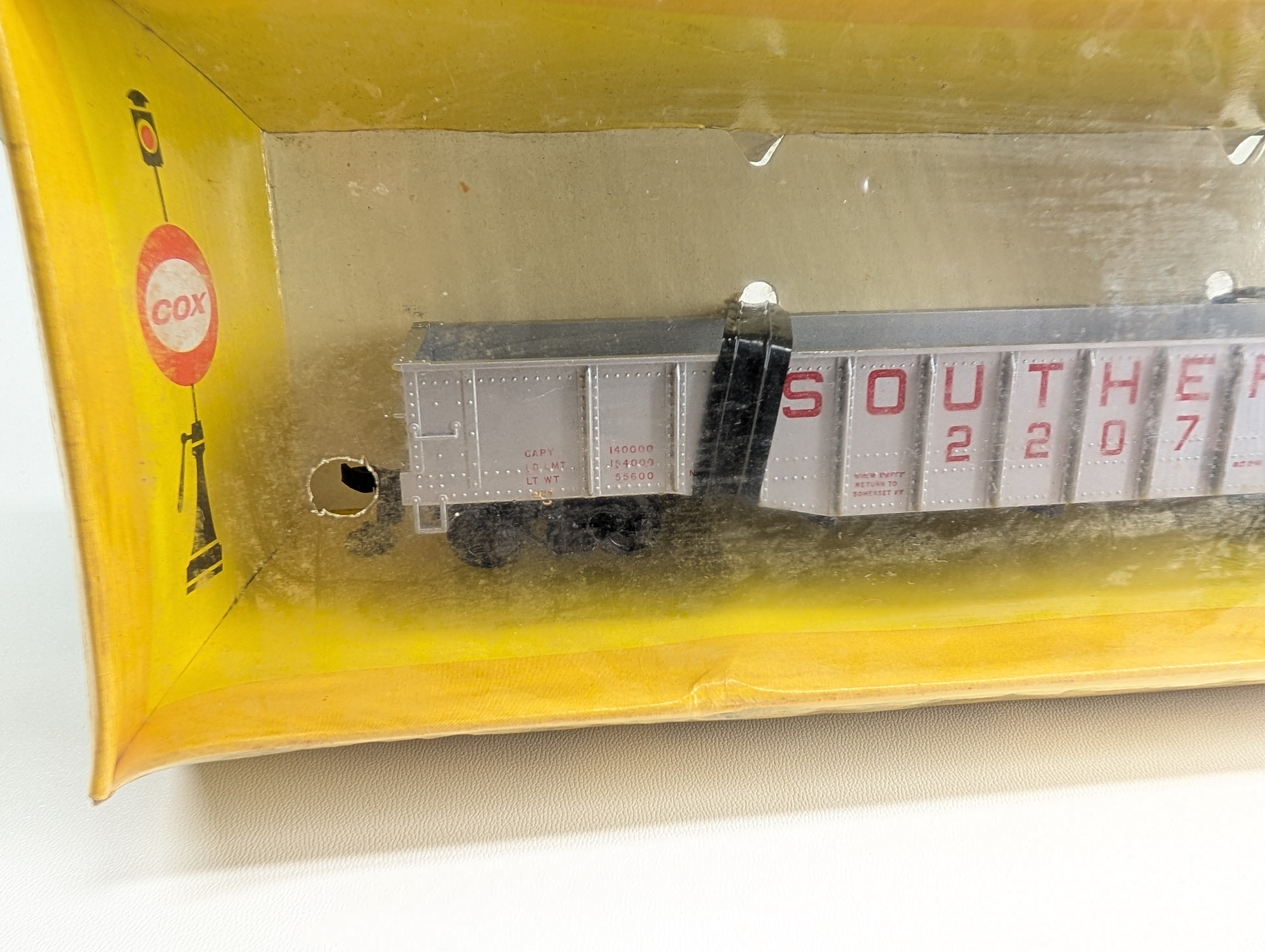 Cox 1555935 HO Scale 50' Gondola Southern #2207