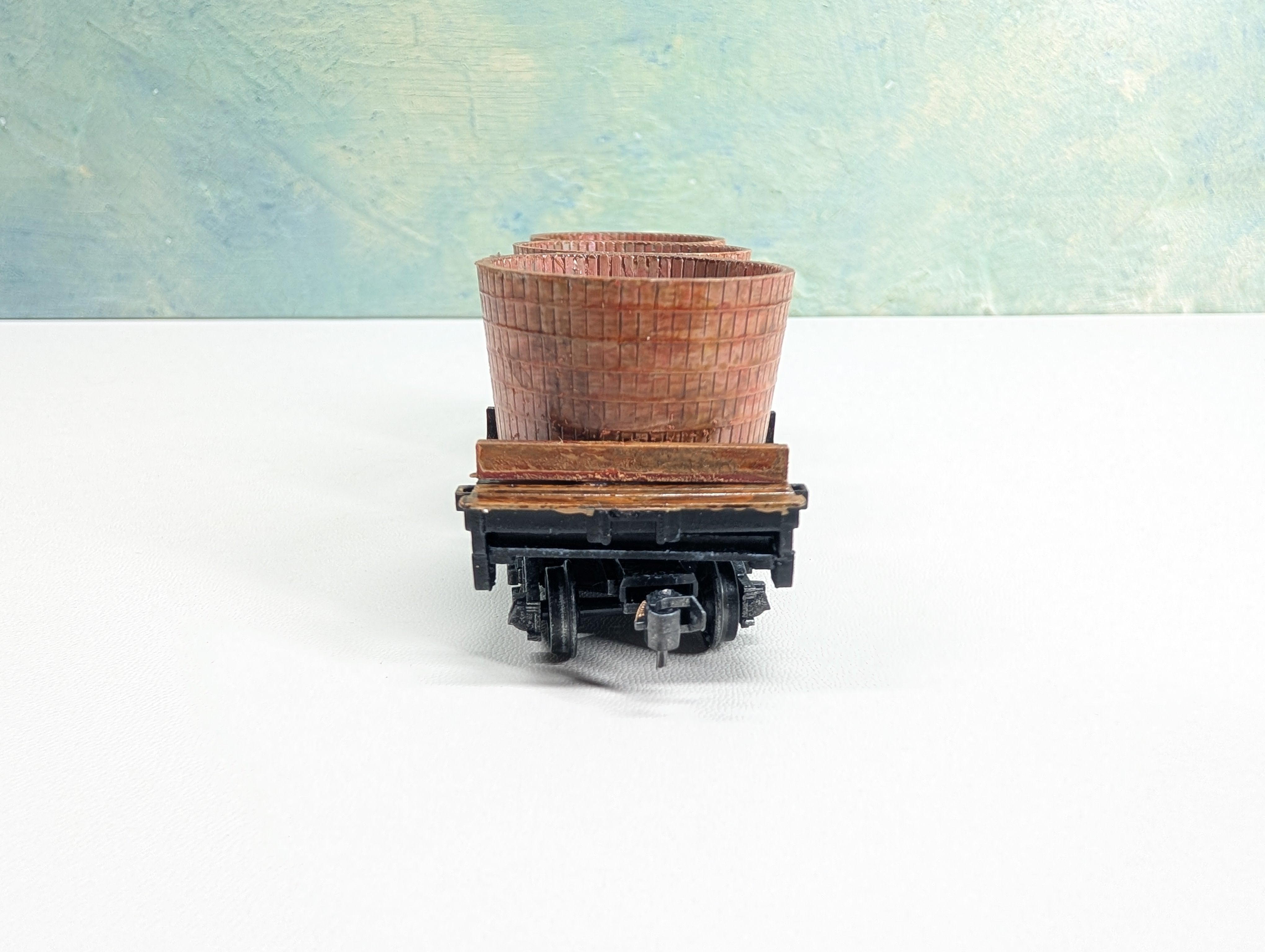 USED Bachmann HO Scale Old Time Water Tank Car Union Pacific UP