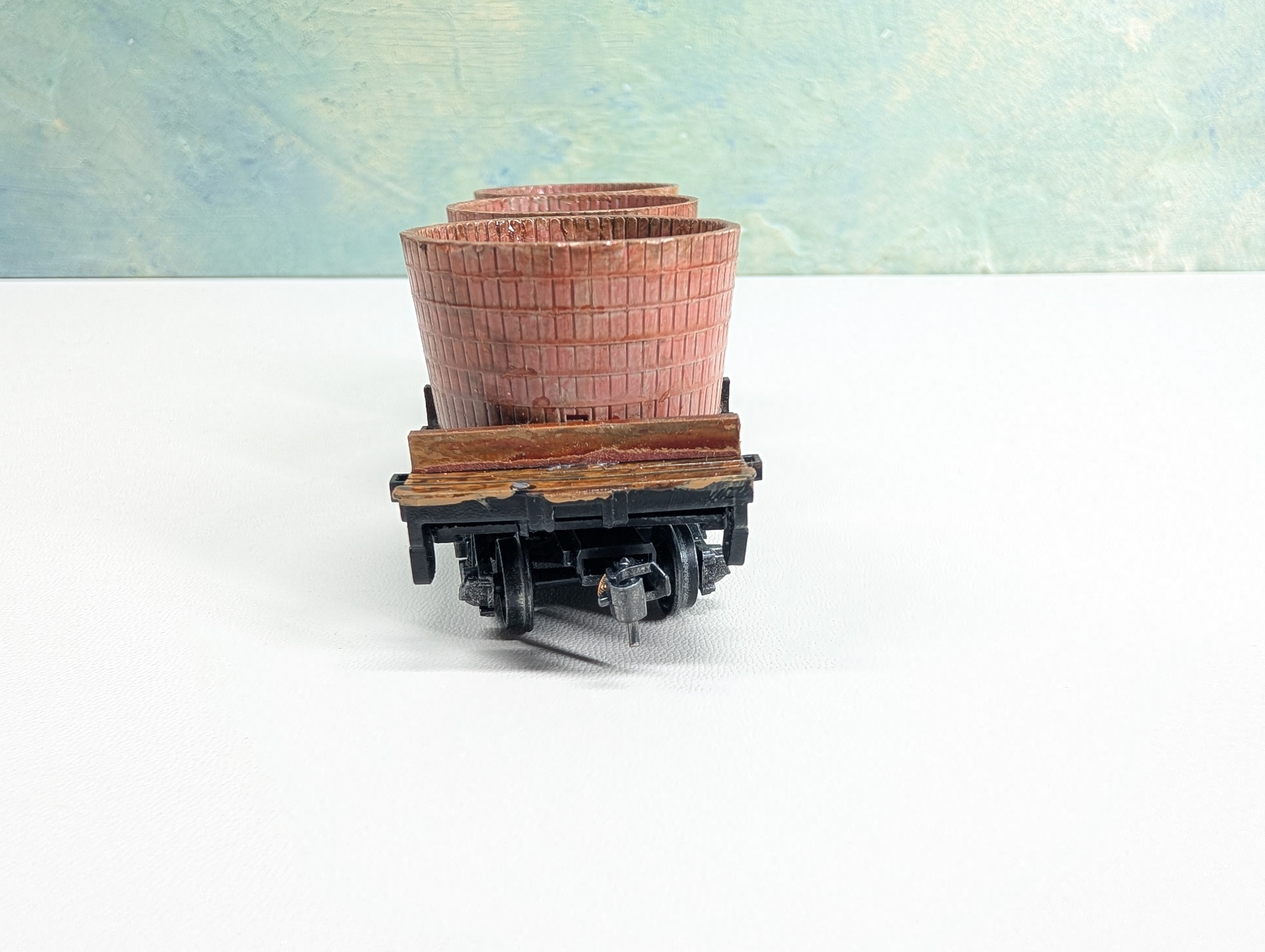 USED Bachmann HO Scale Old Time Water Tank Car Union Pacific UP