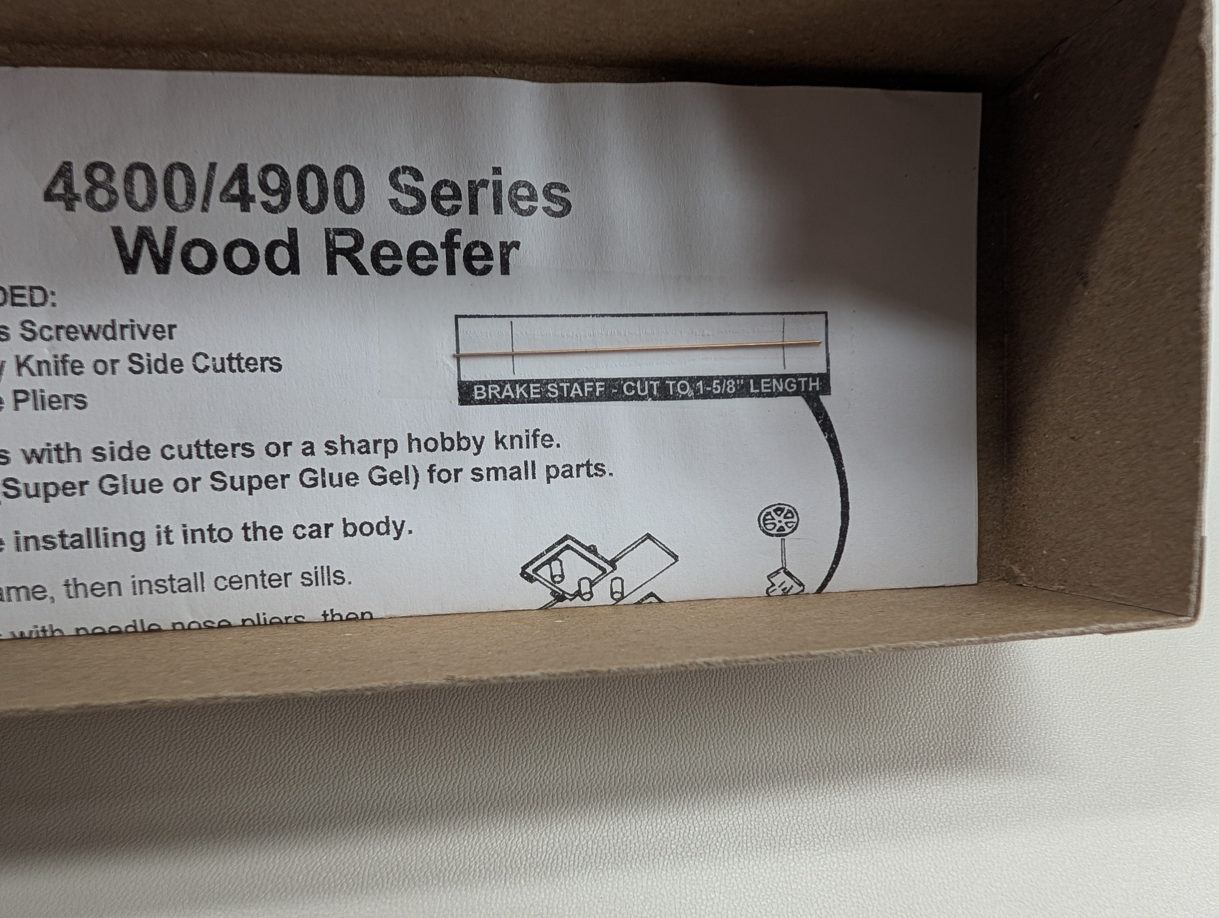 USED Accurail 81442 HO Scale 40' Wood Refrigerator Box Car Northern Pacific #93652 Metal Wheels
