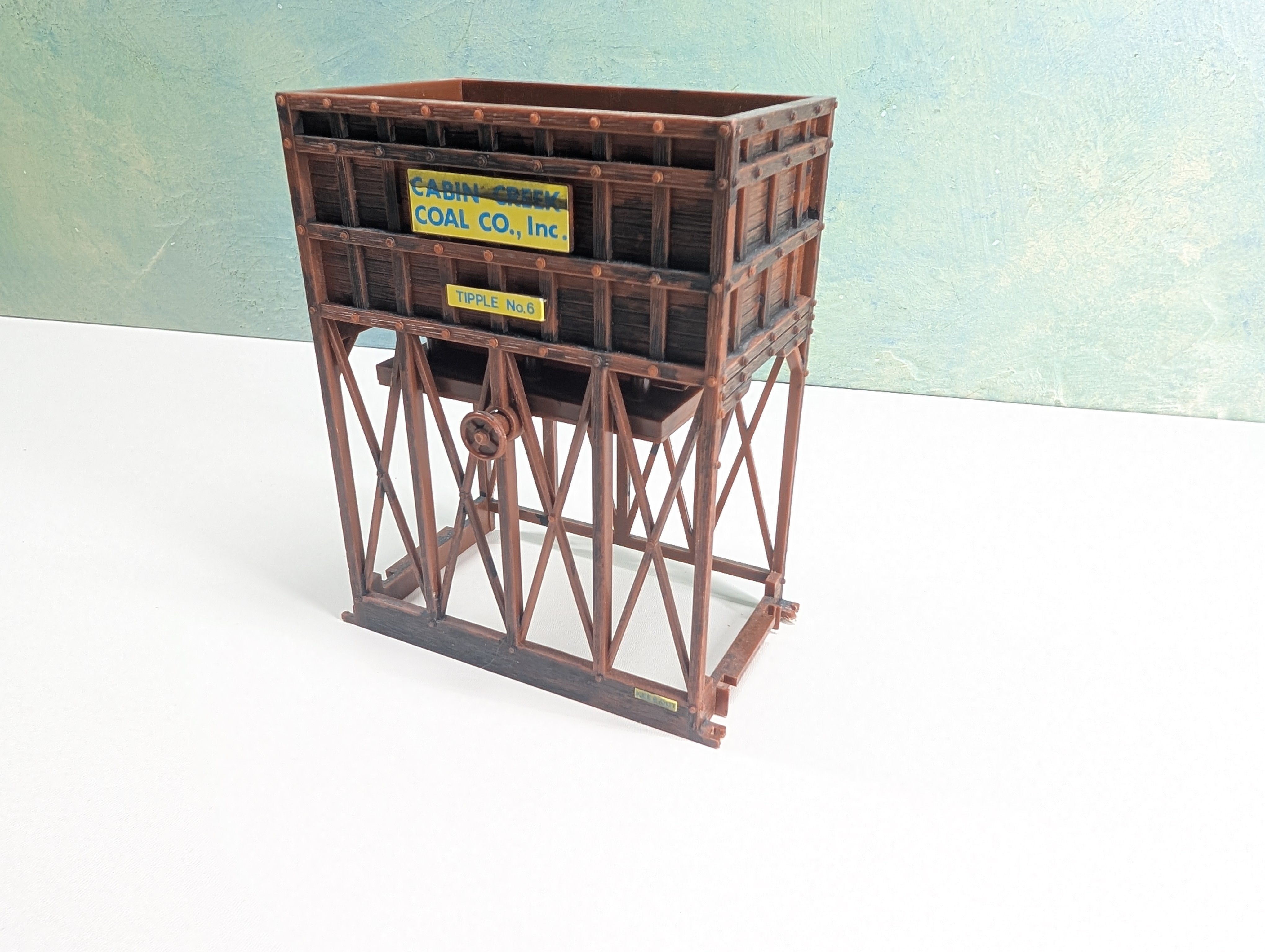 USED HO Scale Cabin Creek Coal Inc. Tipple No 6
