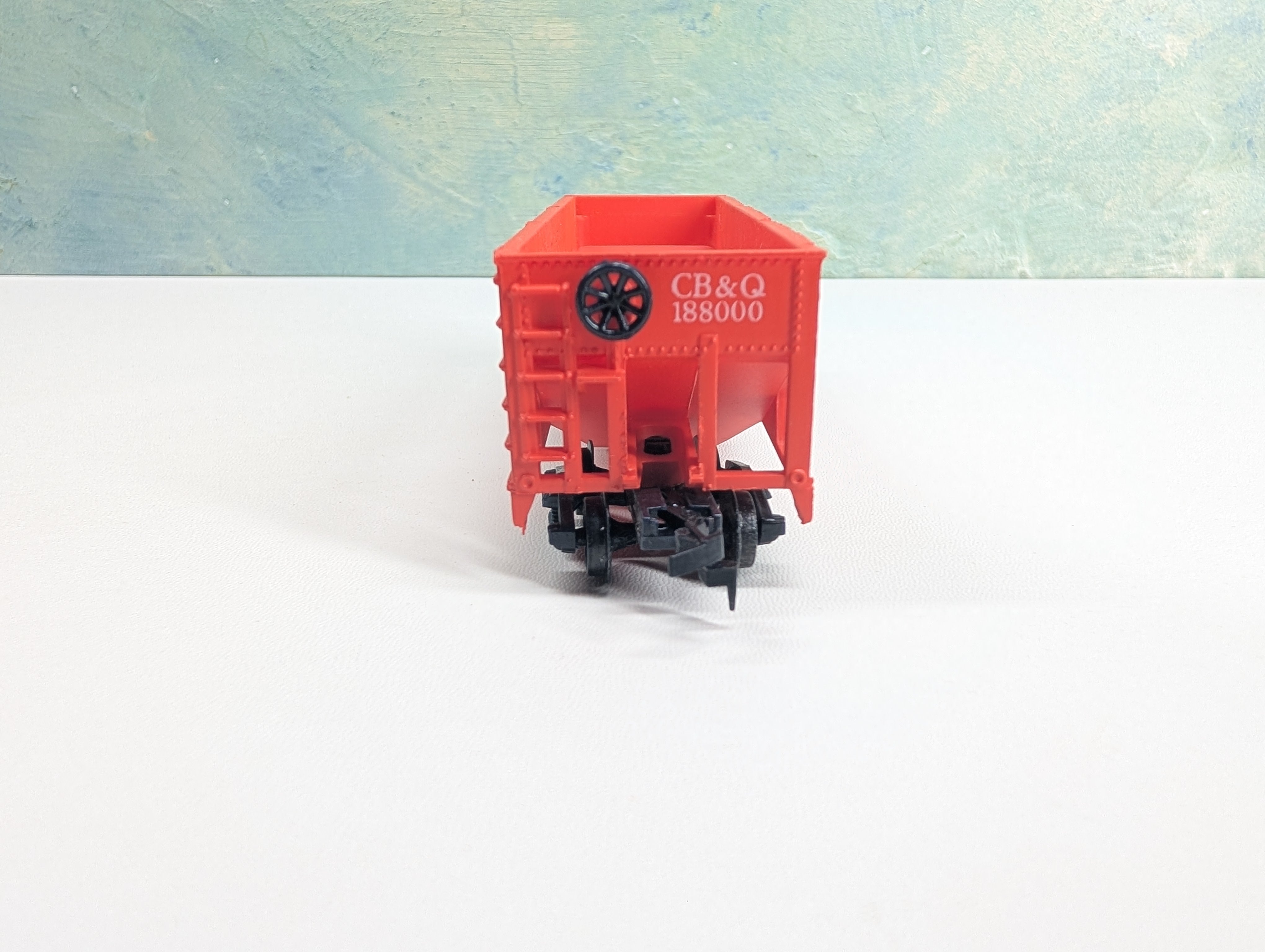 USED Varney HO Scale 2 Bay Hopper Burlington CB&Q #188000